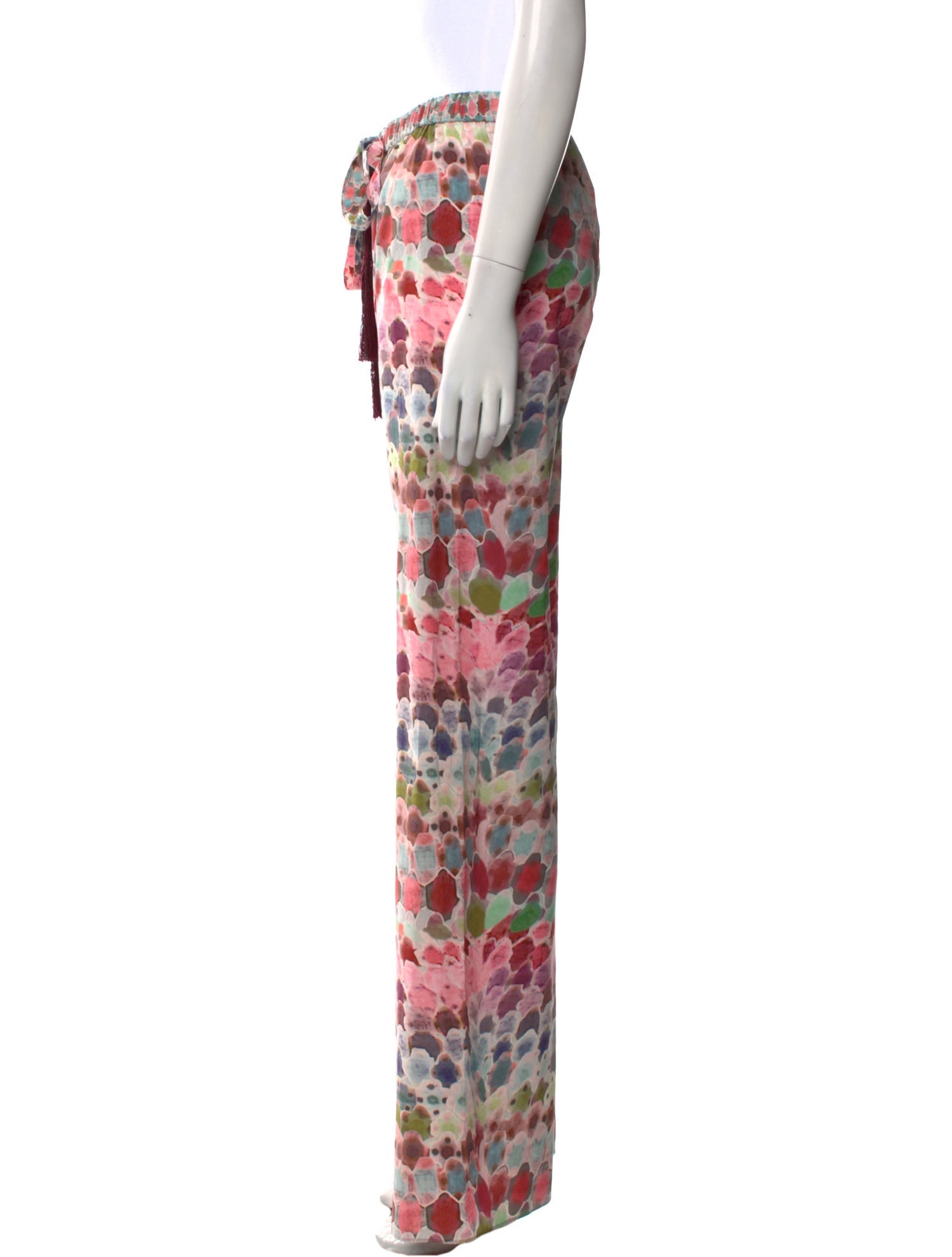 Alexis Tie-Dye Print Wide Leg Pants