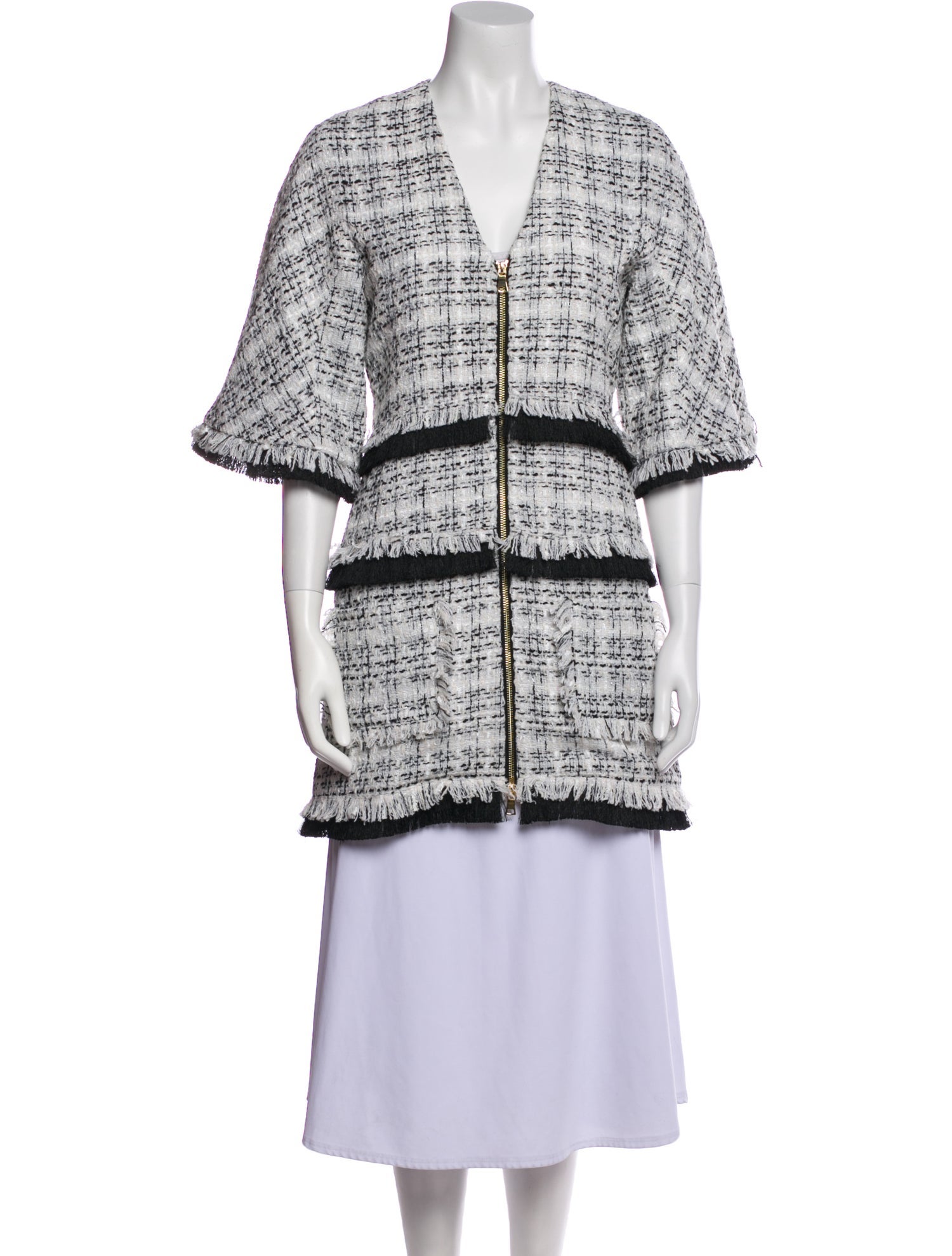 Alexis Tweed Tweed Pattern Jacket
