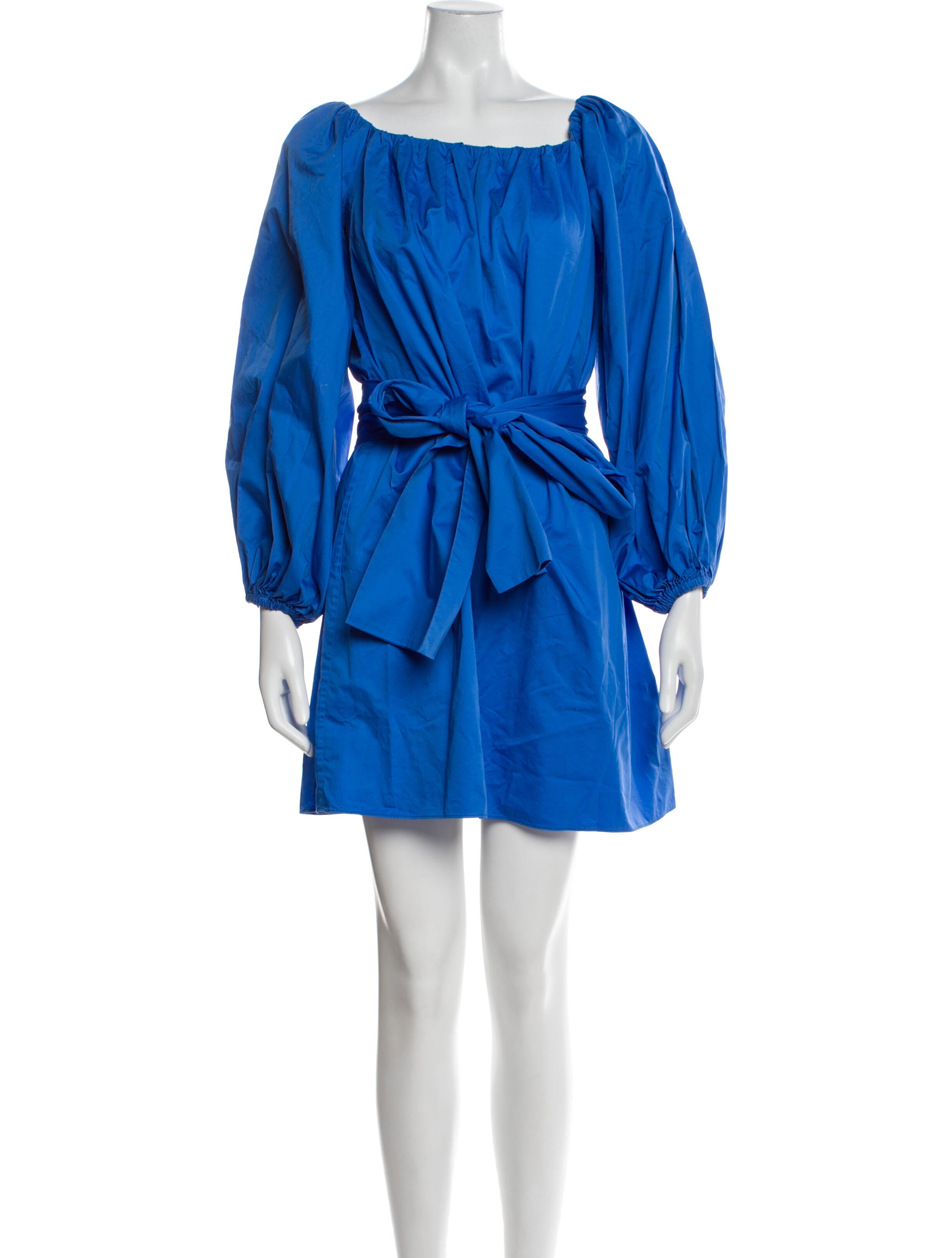 Alexis Bateau Neckline Mini Dress