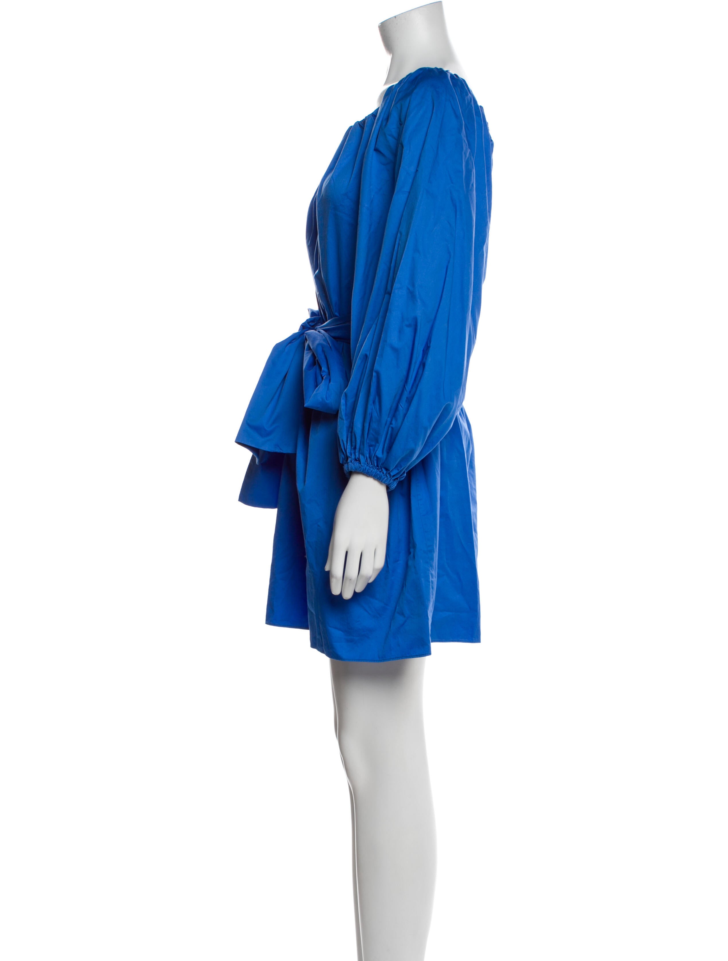 Alexis Bateau Neckline Mini Dress