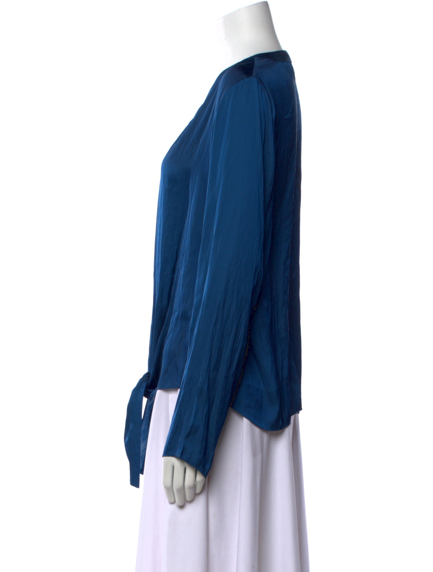 Alexis V-Neck Long Sleeve Blouse