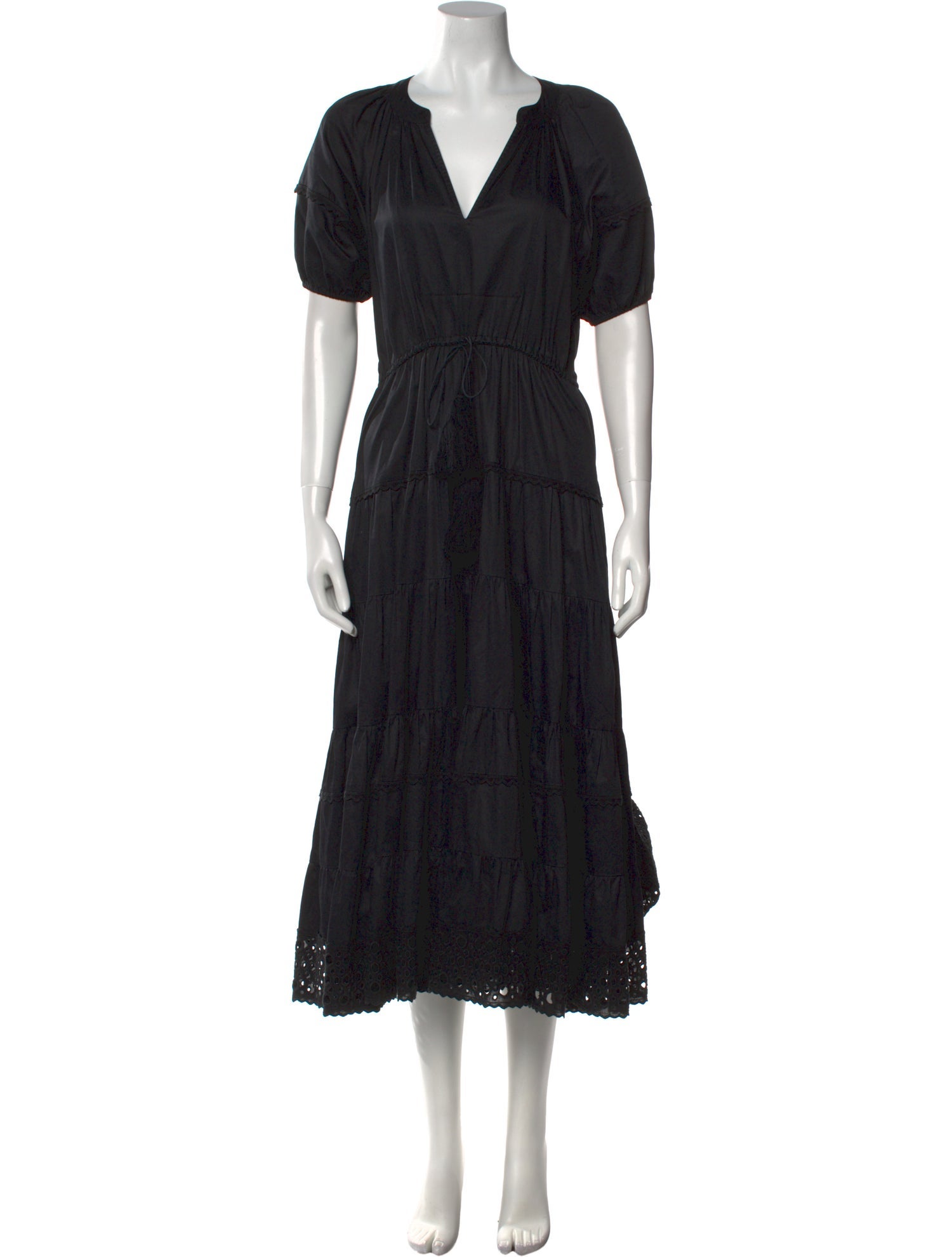 Alexis V-Neck Long Dress