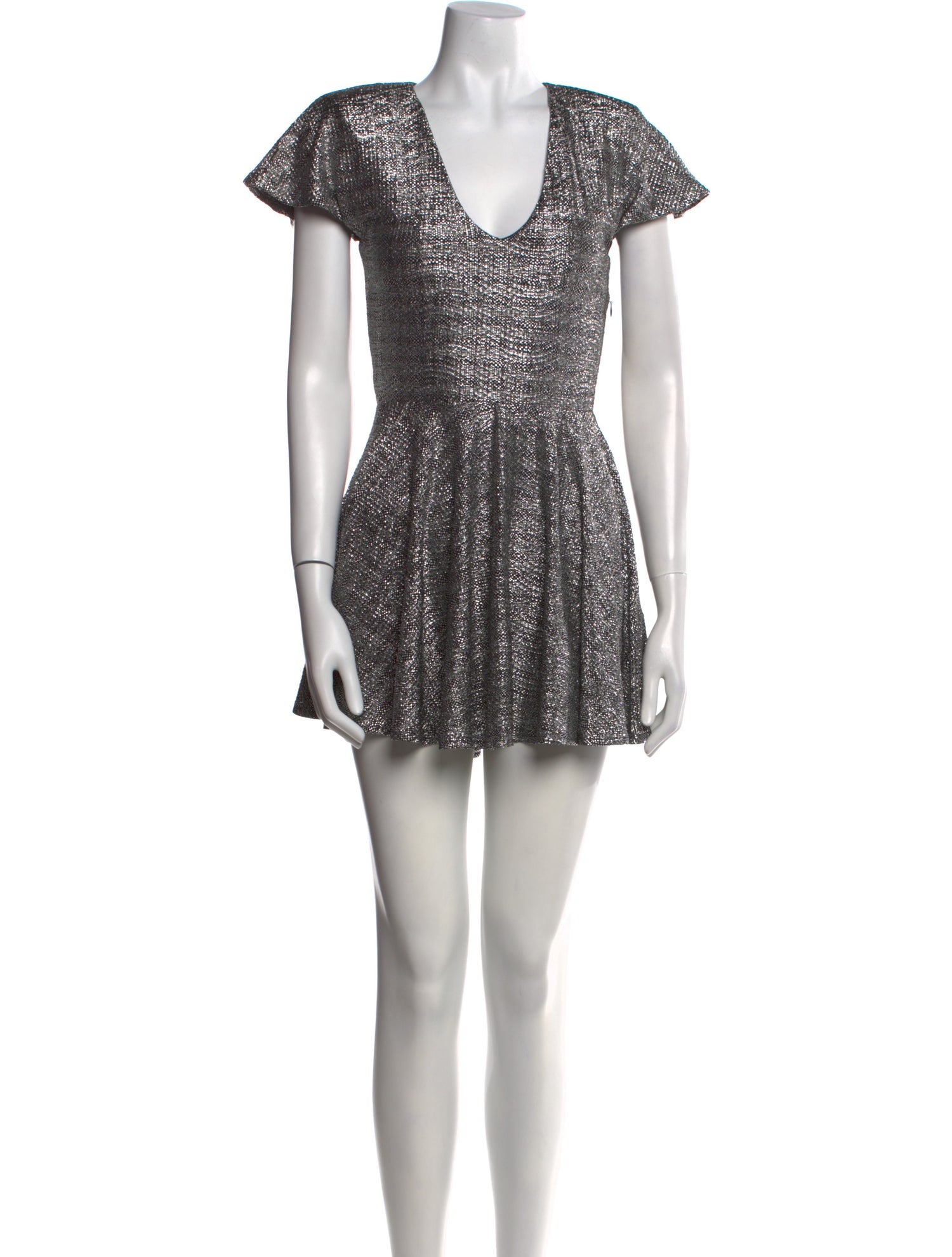 Alexis V-Neck Mini Dress