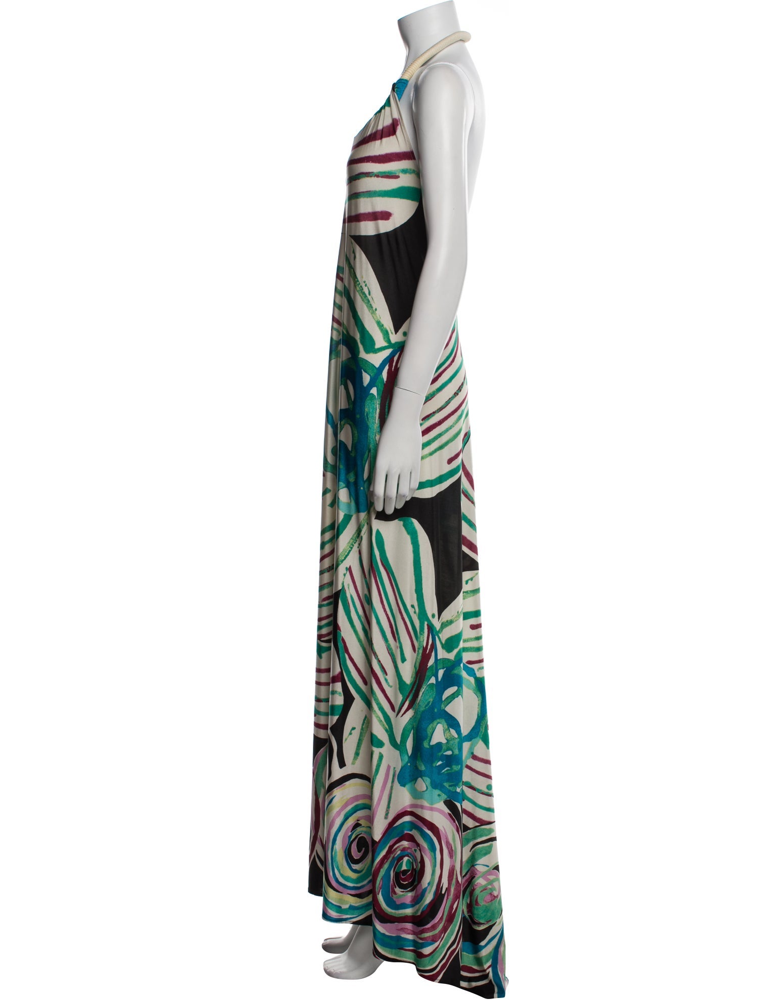Alexis Printed Long Dress