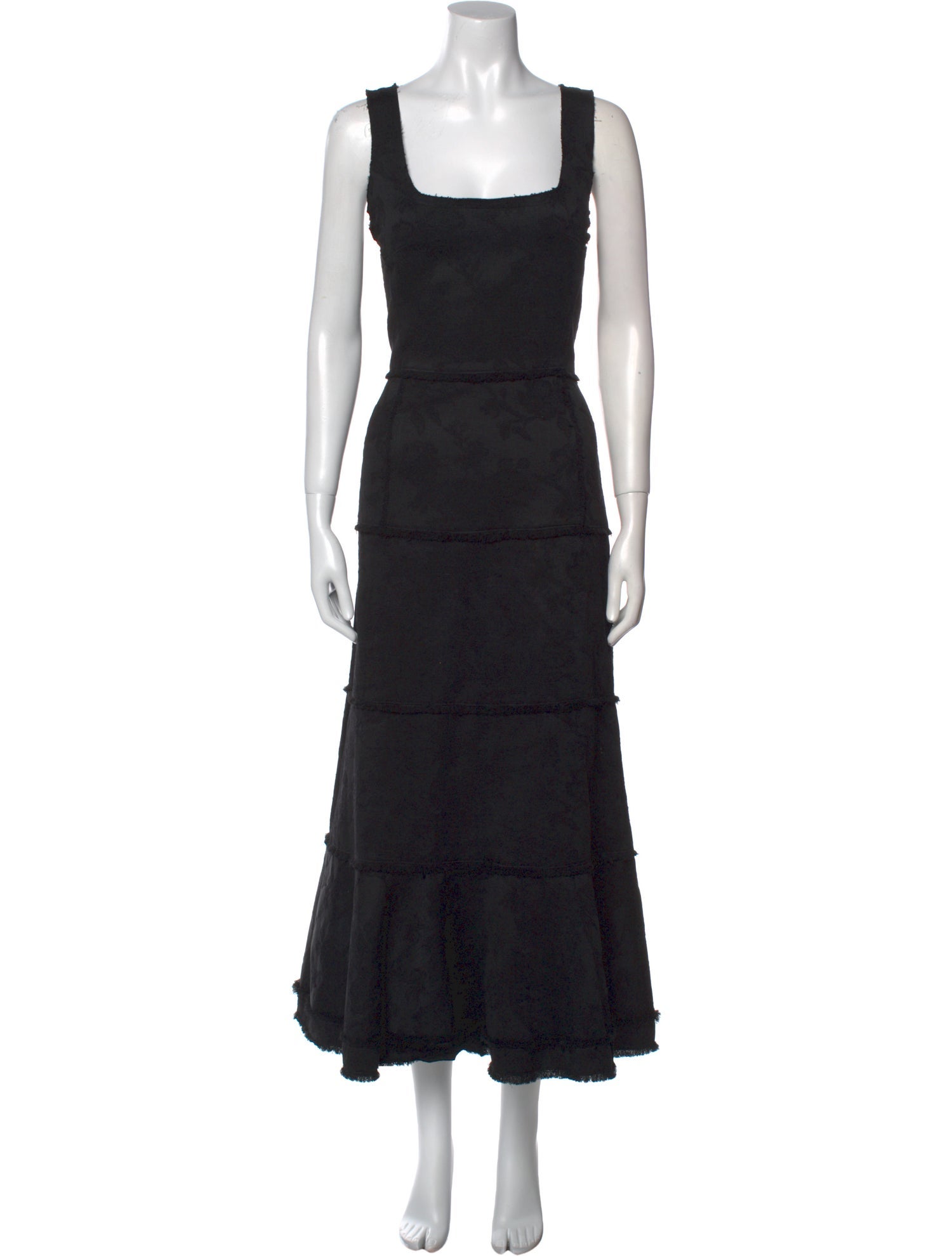 Alexis Square Neckline Long Dress