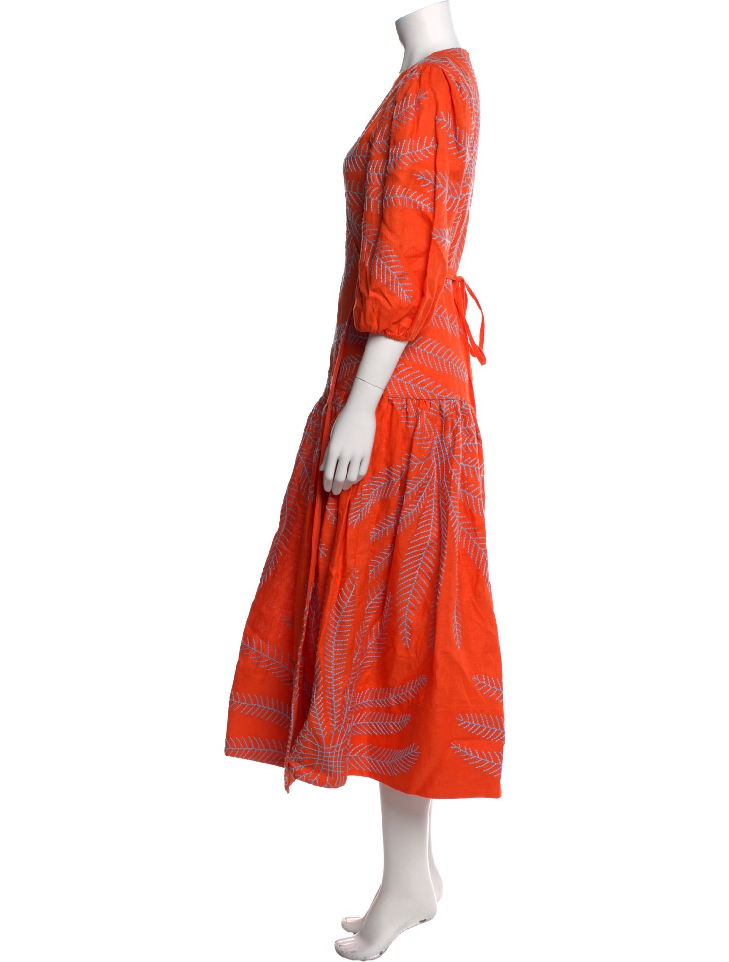 Alexis Linen Long Dress