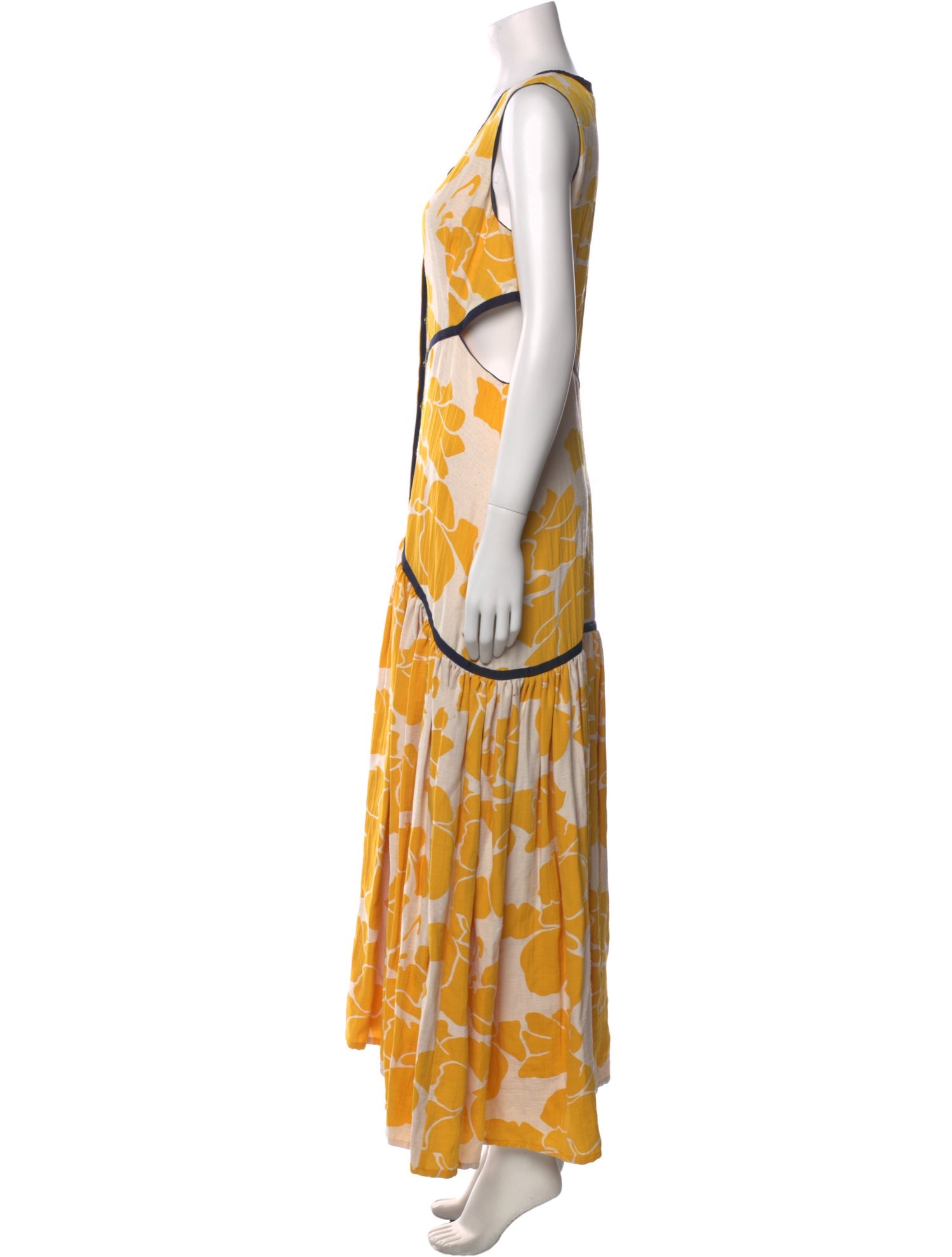 Alexis Printed Long Dress