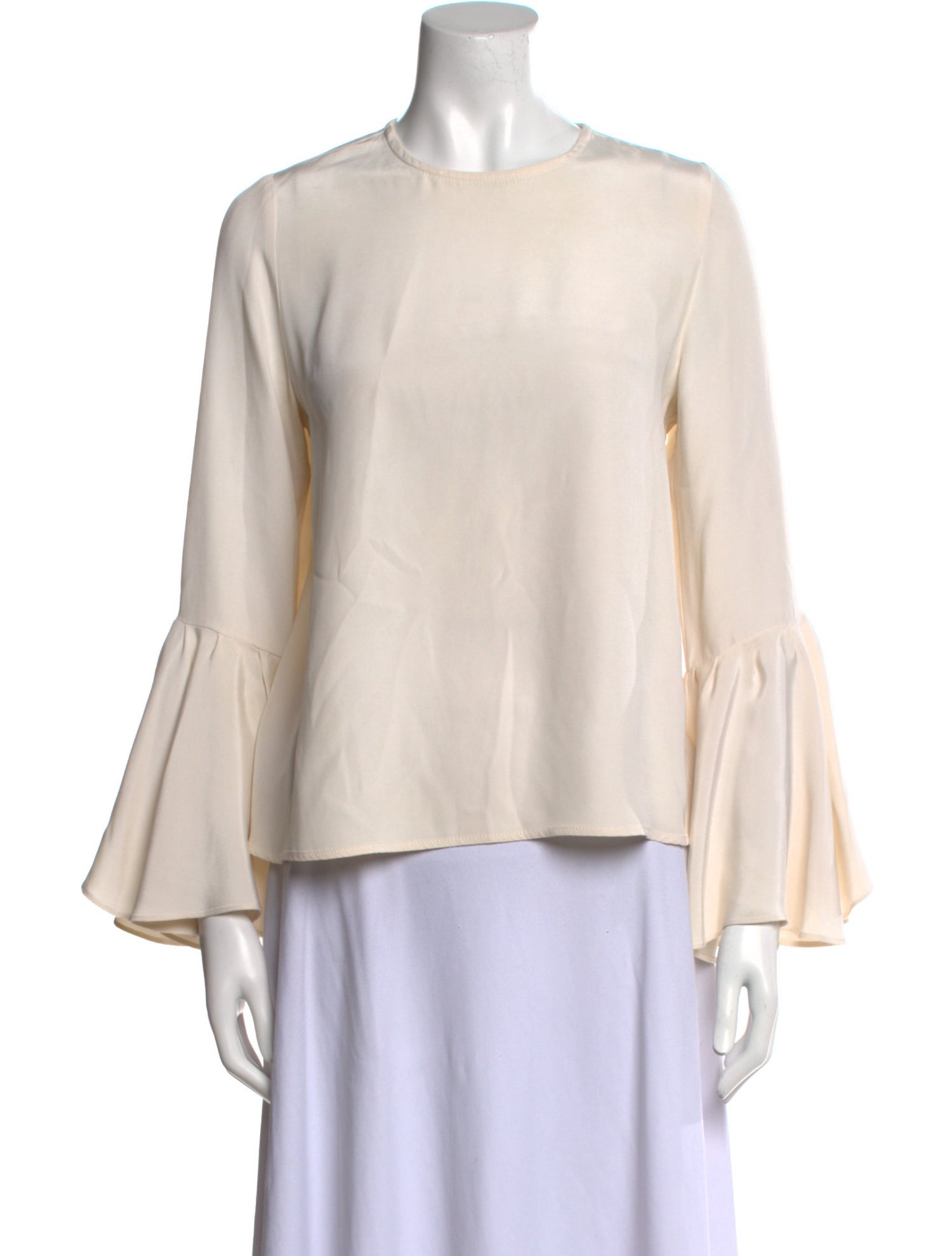 Alexis Silk Crew Neck Blouse