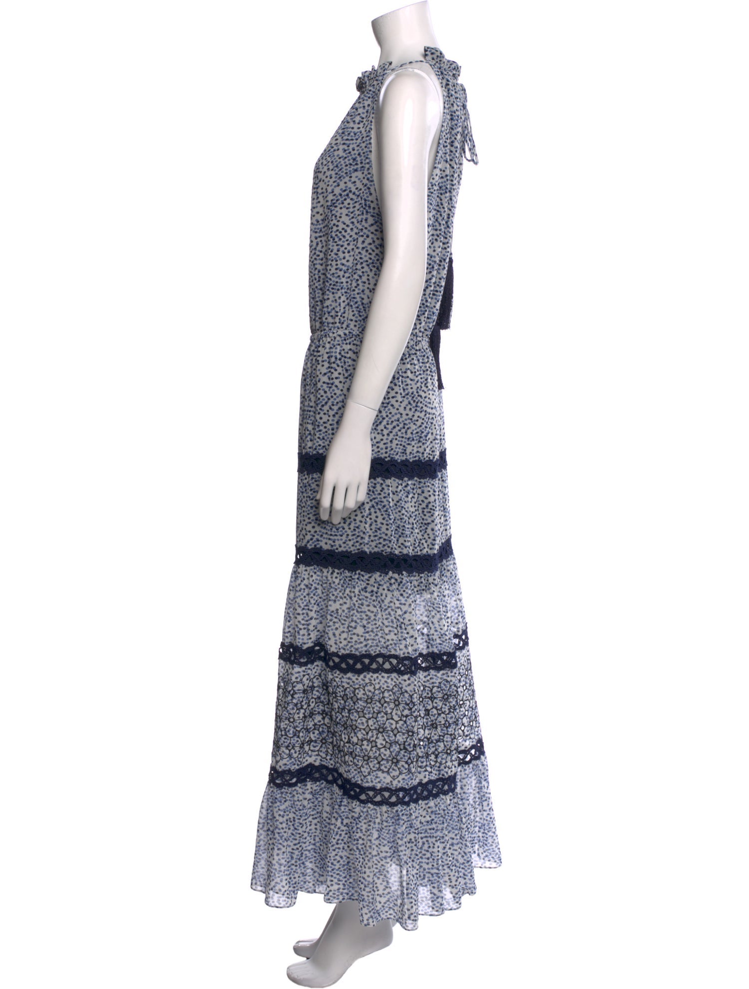 Alexis Printed Long Dress