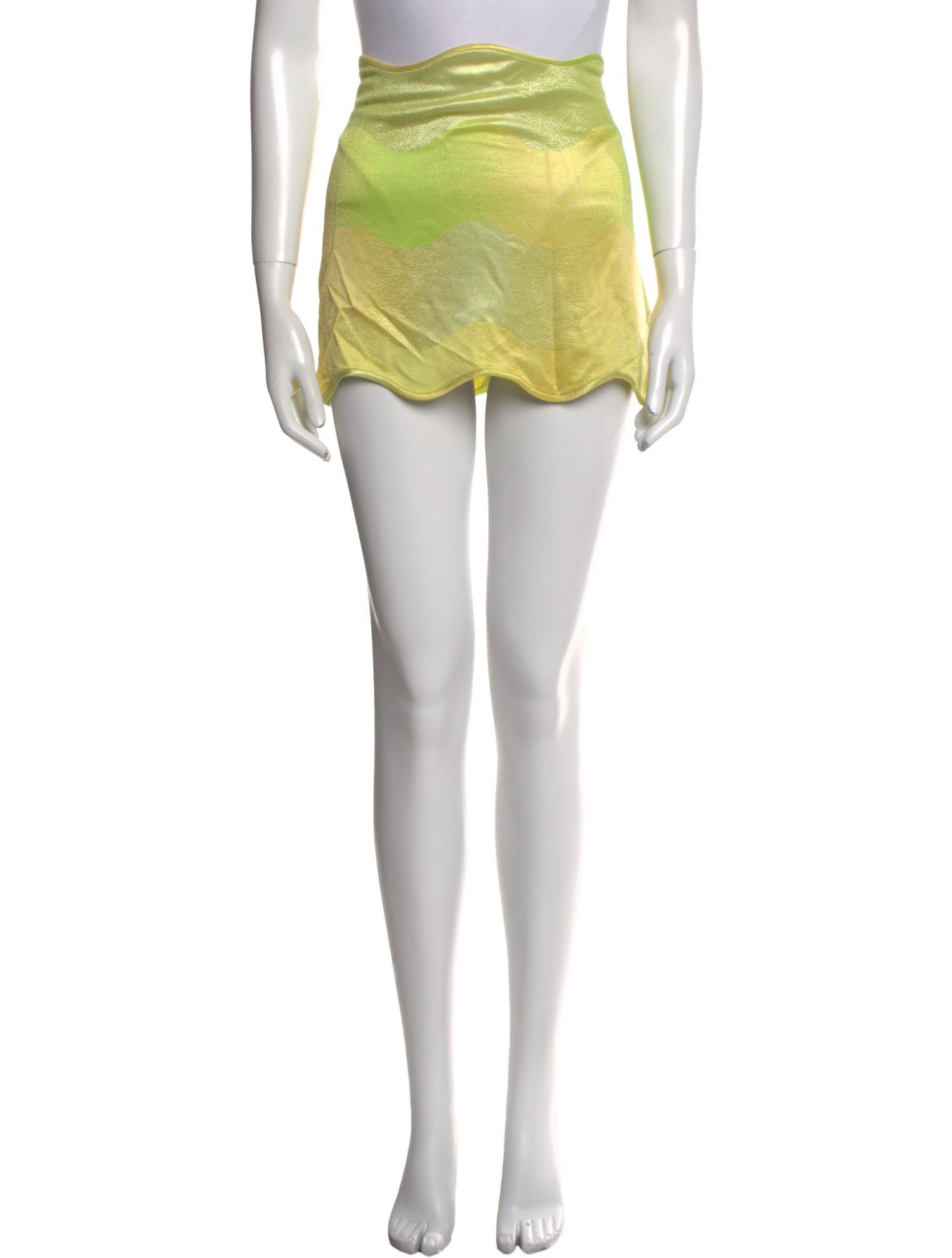 Alexis Scalloped Accent Mini Skirt