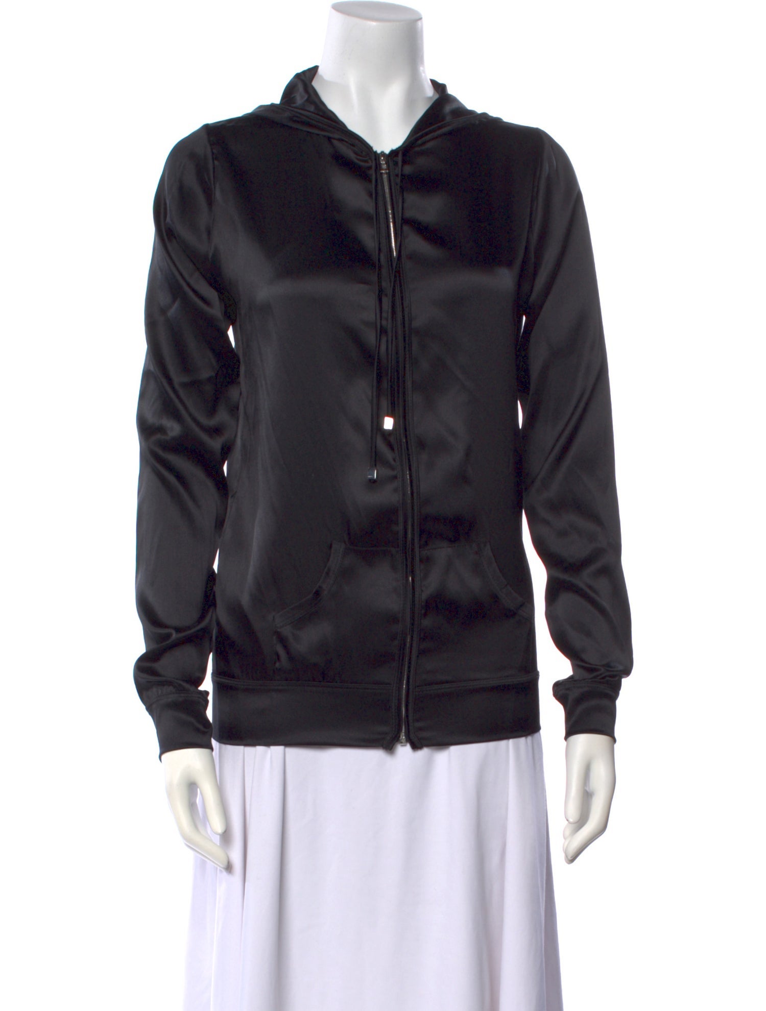 Alexis Silk Mock Neck Sweatshirt