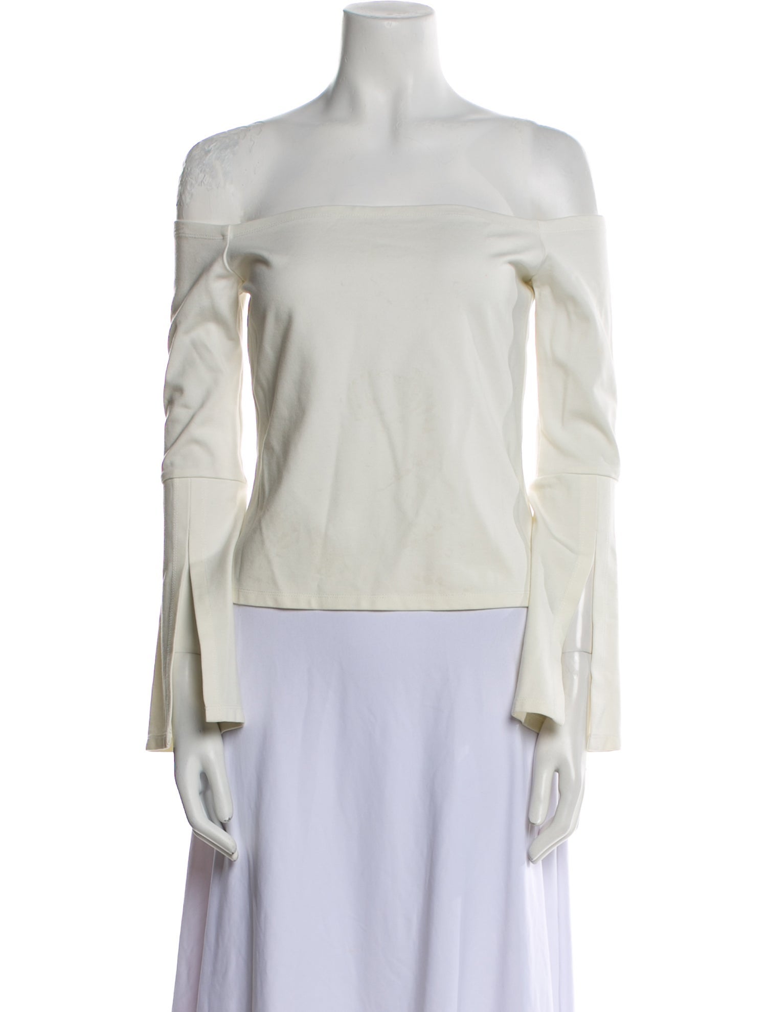 Alexis Off-The-Shoulder Three-Quarter Sleeve Top