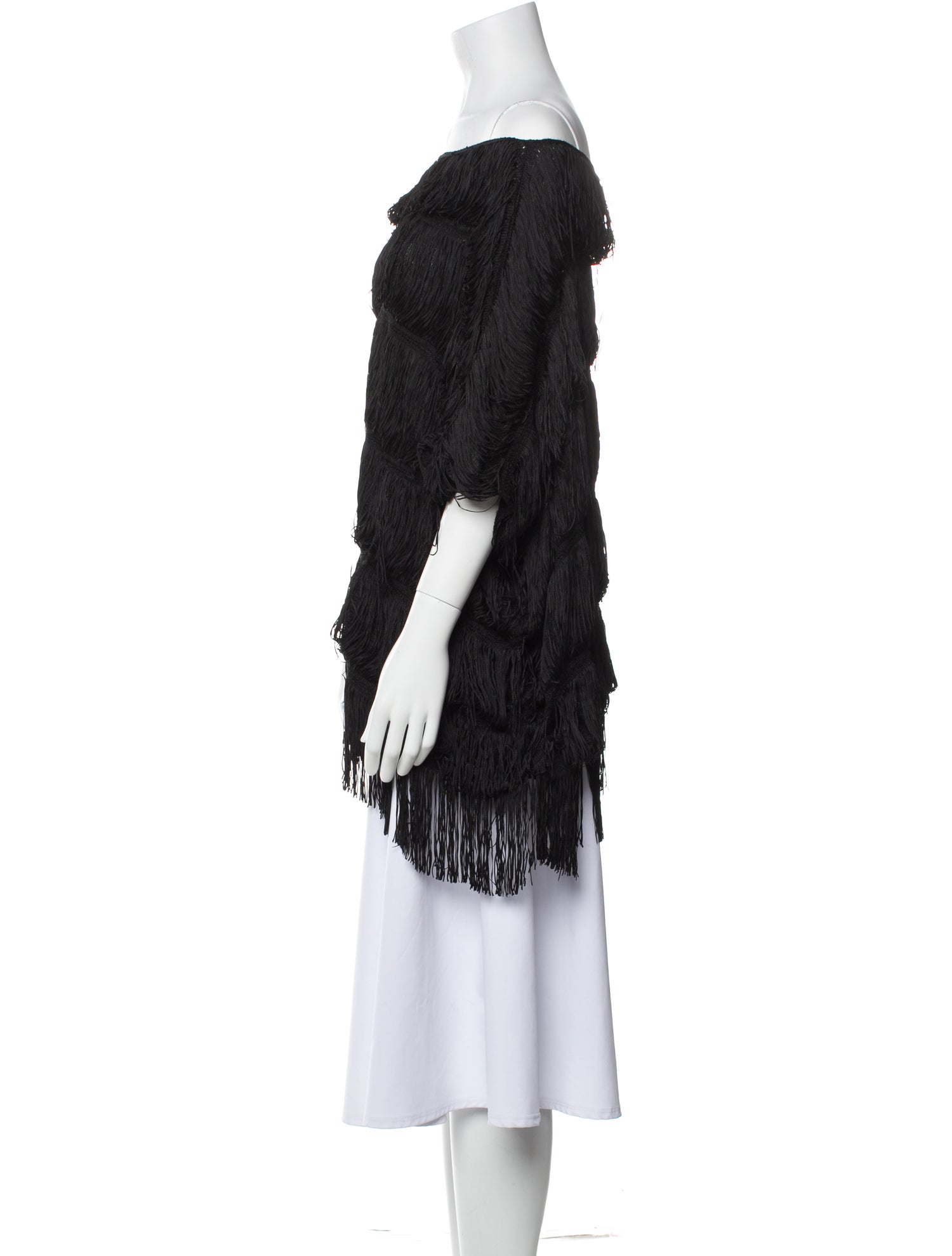 Alexis Off-The-Shoulder Three-Quarter Sleeve Tunic