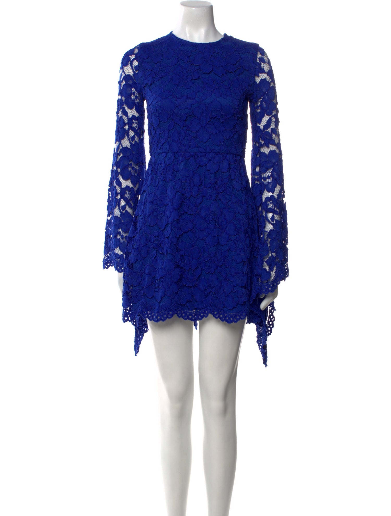 Alexis Lace Pattern Mini Dress