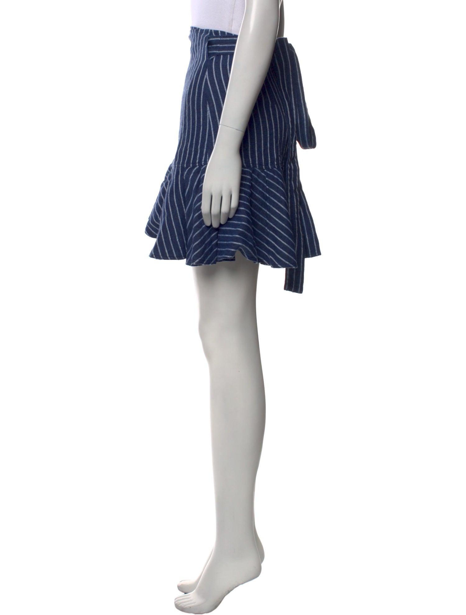 Alexis Striped Mini Skirt