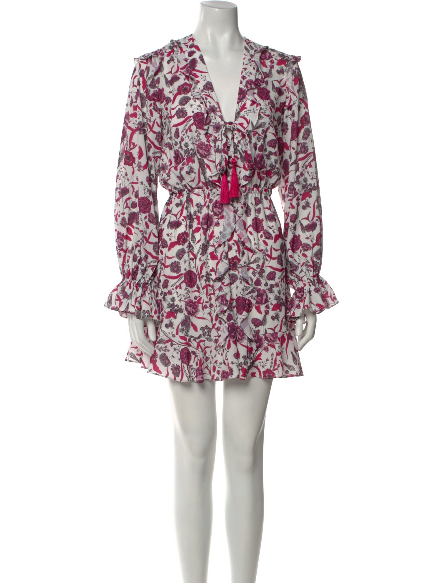 Alexis Floral Print Mini Dress