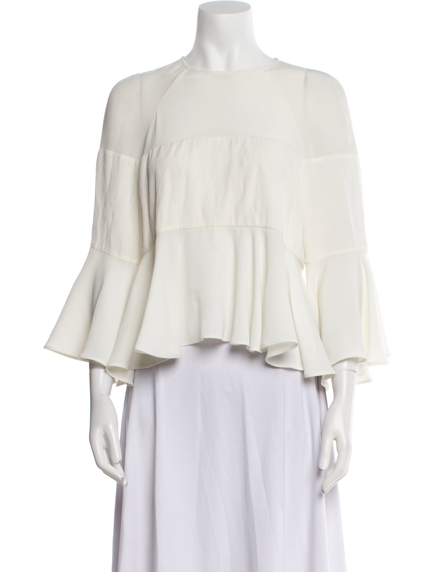Alexis Off-The-Shoulder Three-Quarter Sleeve Blouse
