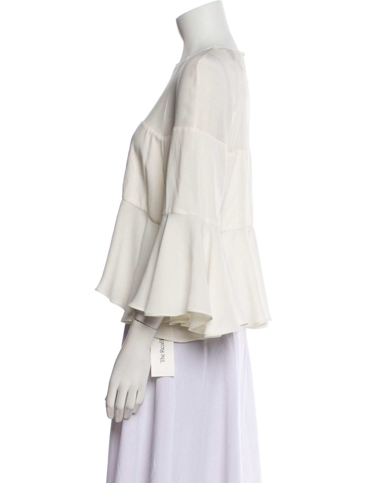 Alexis Off-The-Shoulder Three-Quarter Sleeve Blouse