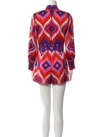 Alexis Printed Romper