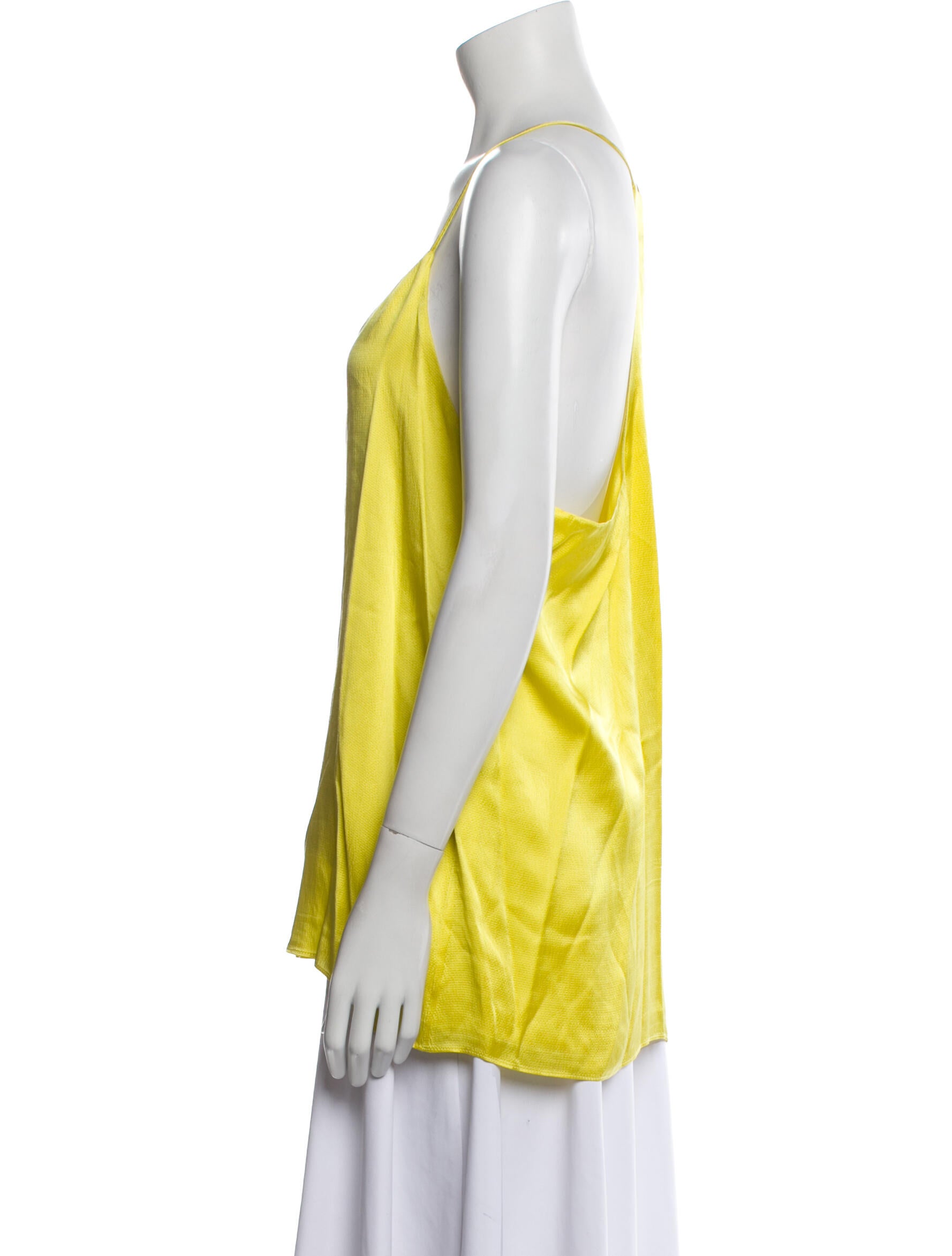 Alexis Silk V-Neck Top