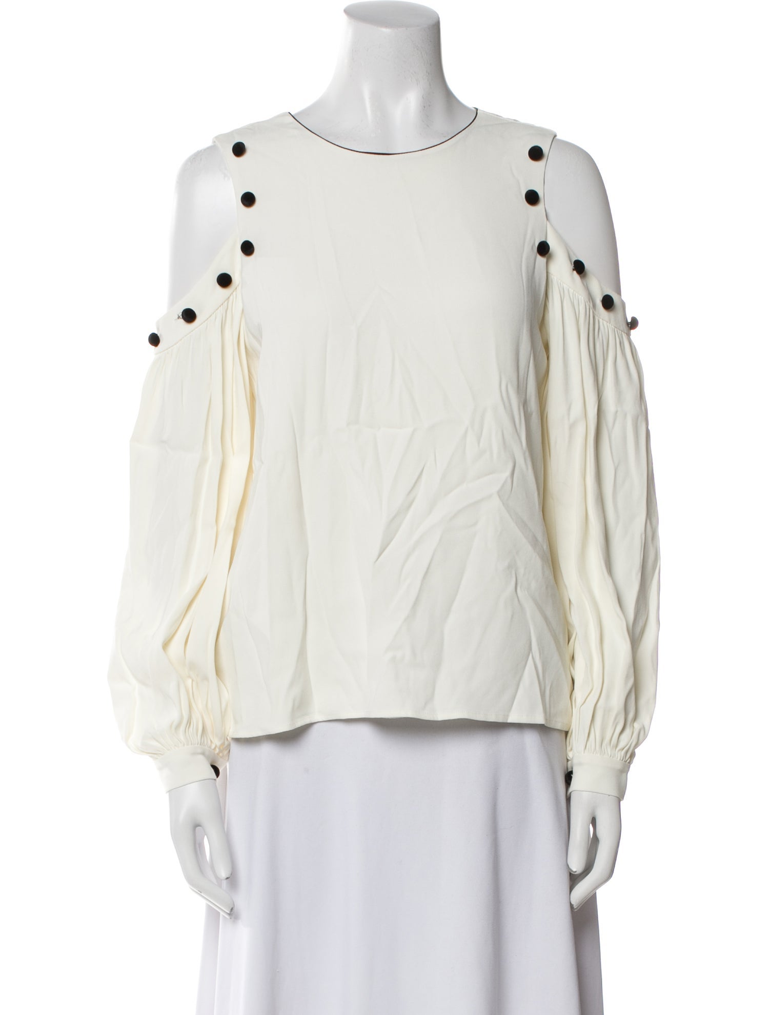 Alexis Crew Neck Long Sleeve Blouse