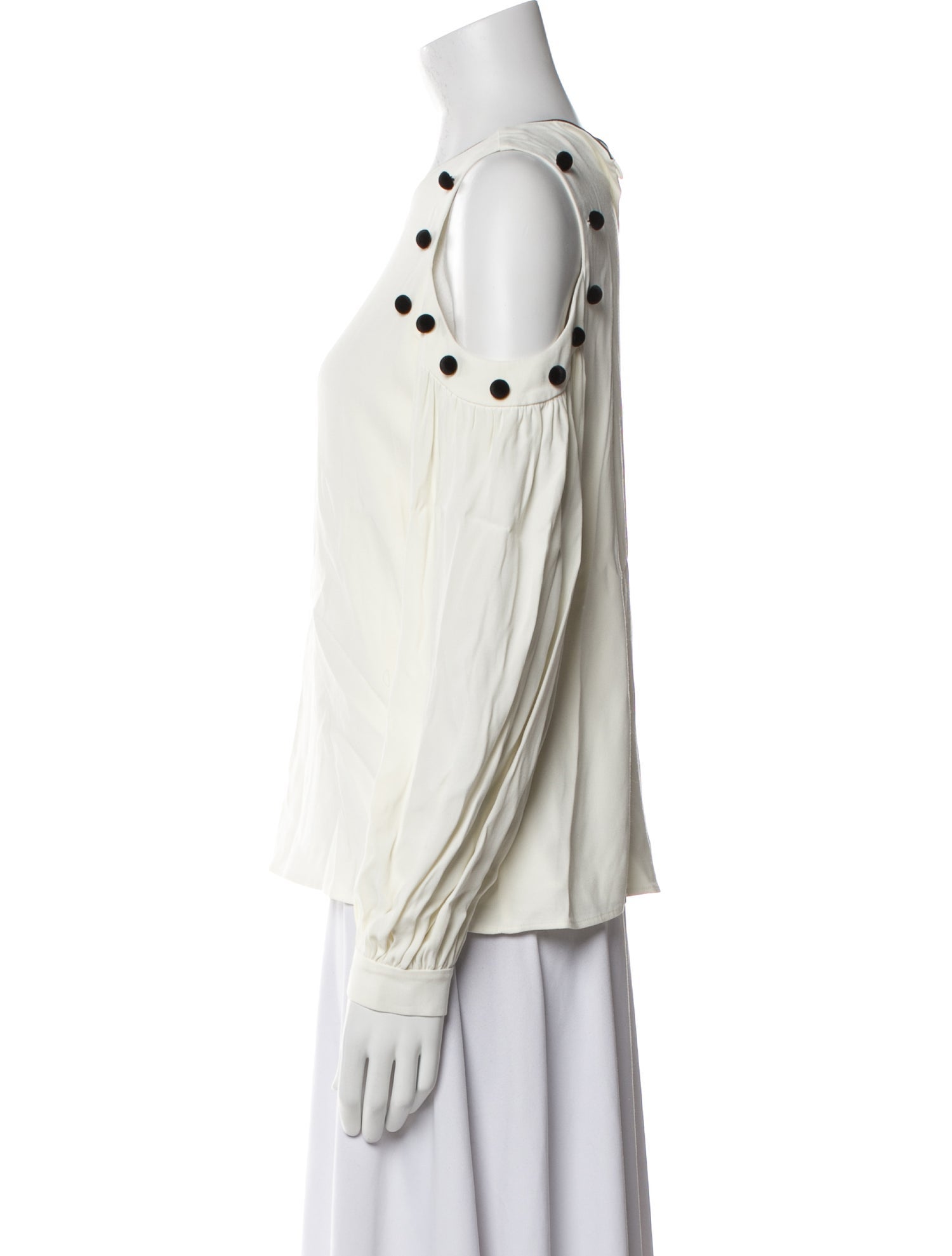 Alexis Crew Neck Long Sleeve Blouse