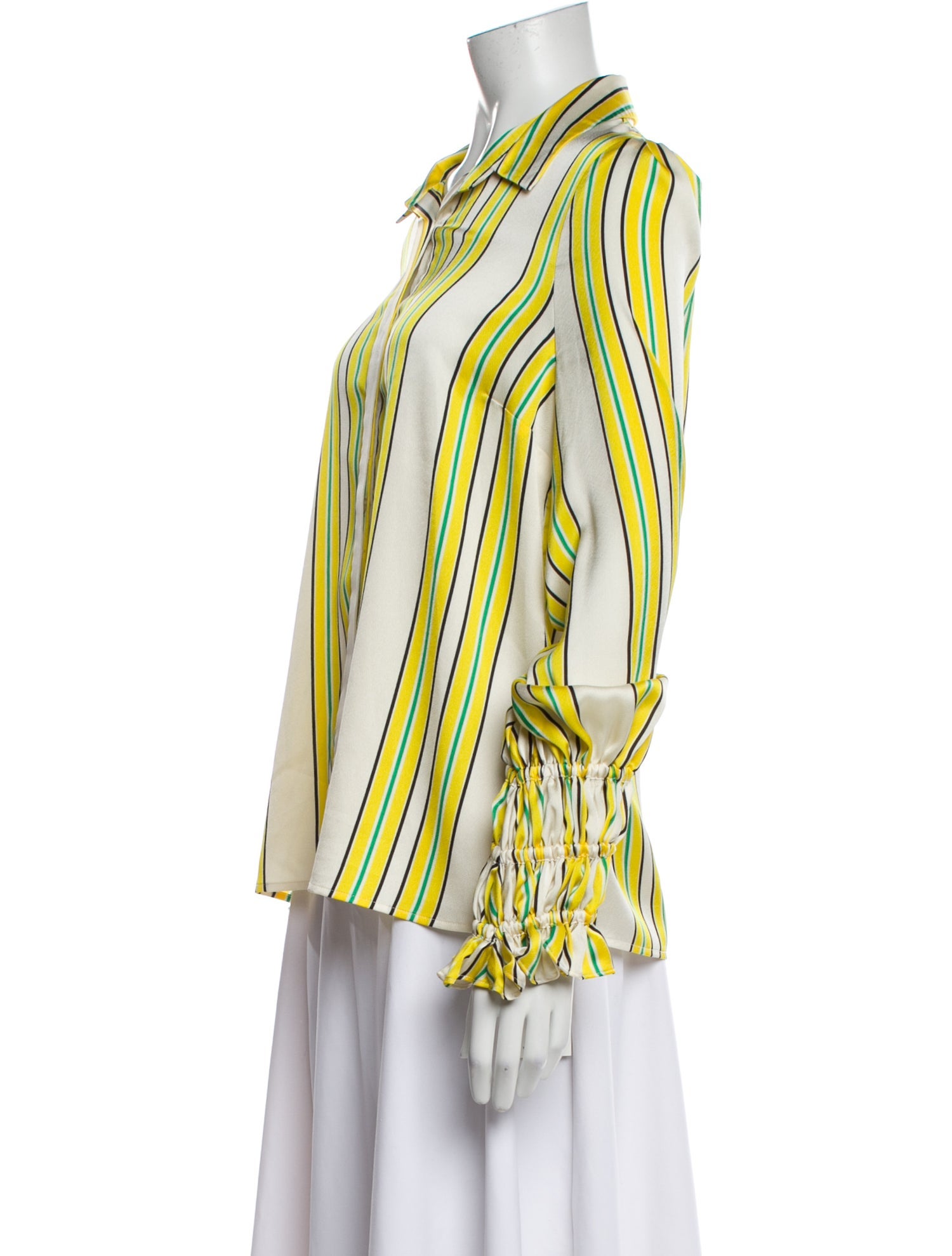 Alexis Striped Long Sleeve Blouse