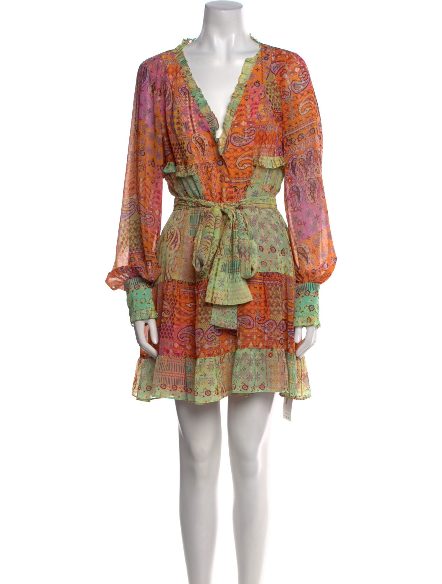 Alexis Printed Mini Dress