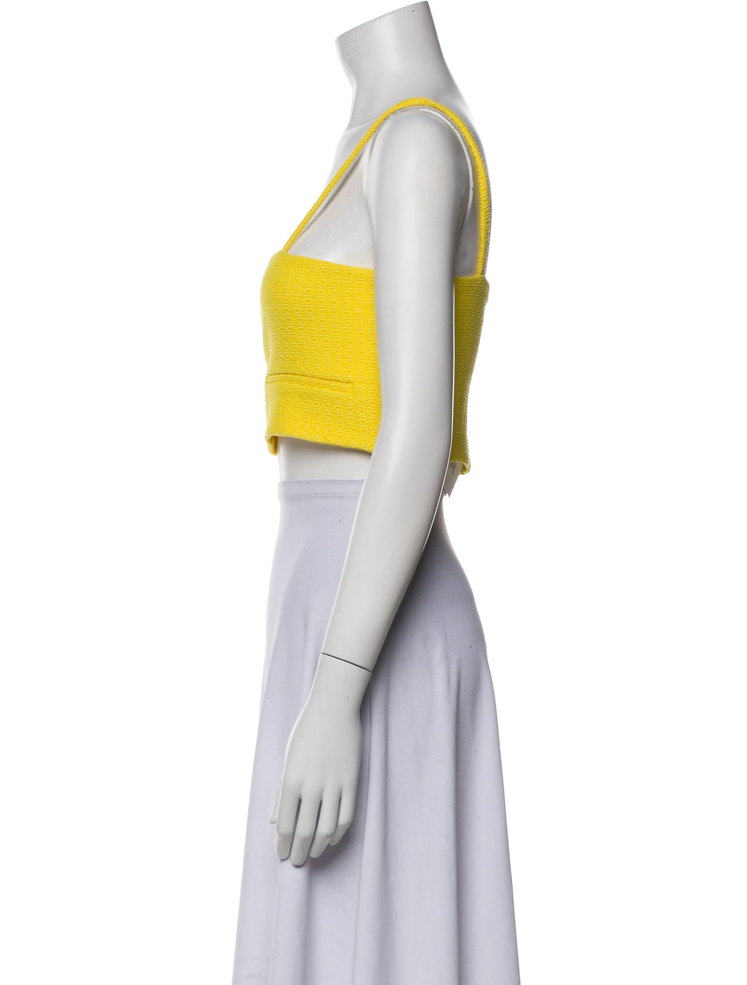 Alexis Square Neckline Sleeveless Crop Top