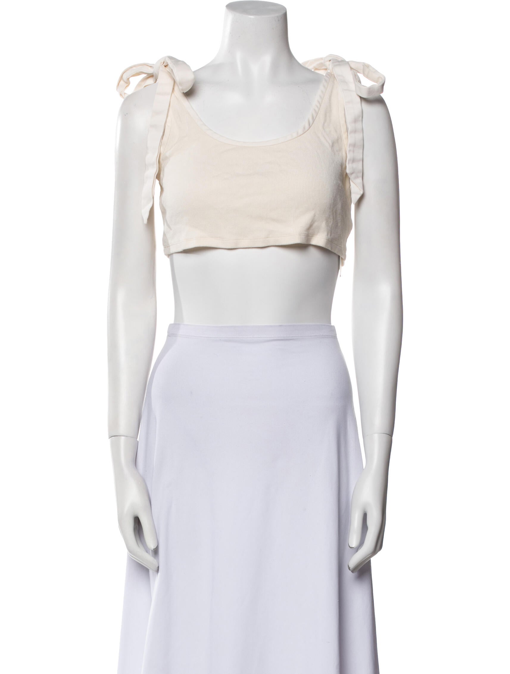 Alexis Scoop Neck Sleeveless Crop Top
