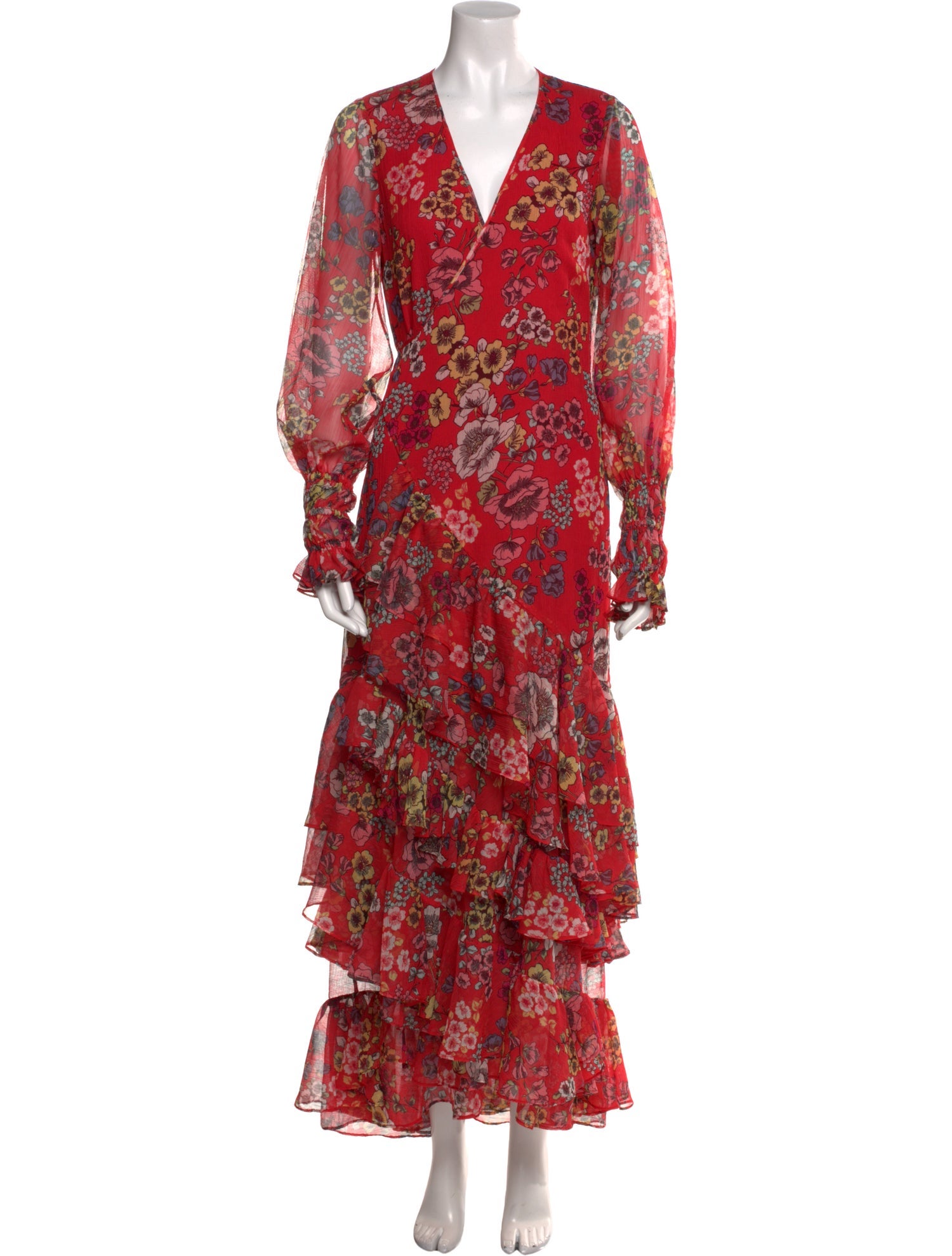 Alexis Floral Print Mini Dress