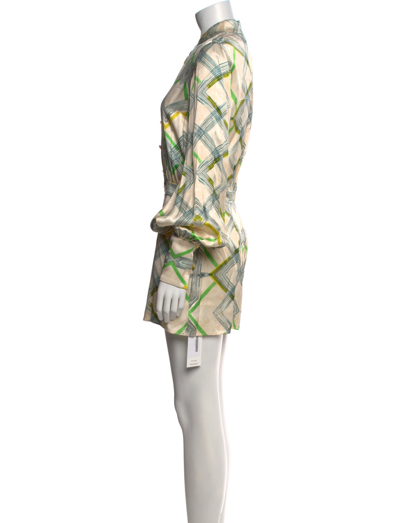 Alexis Printed V-Neck Romper w/ Tags