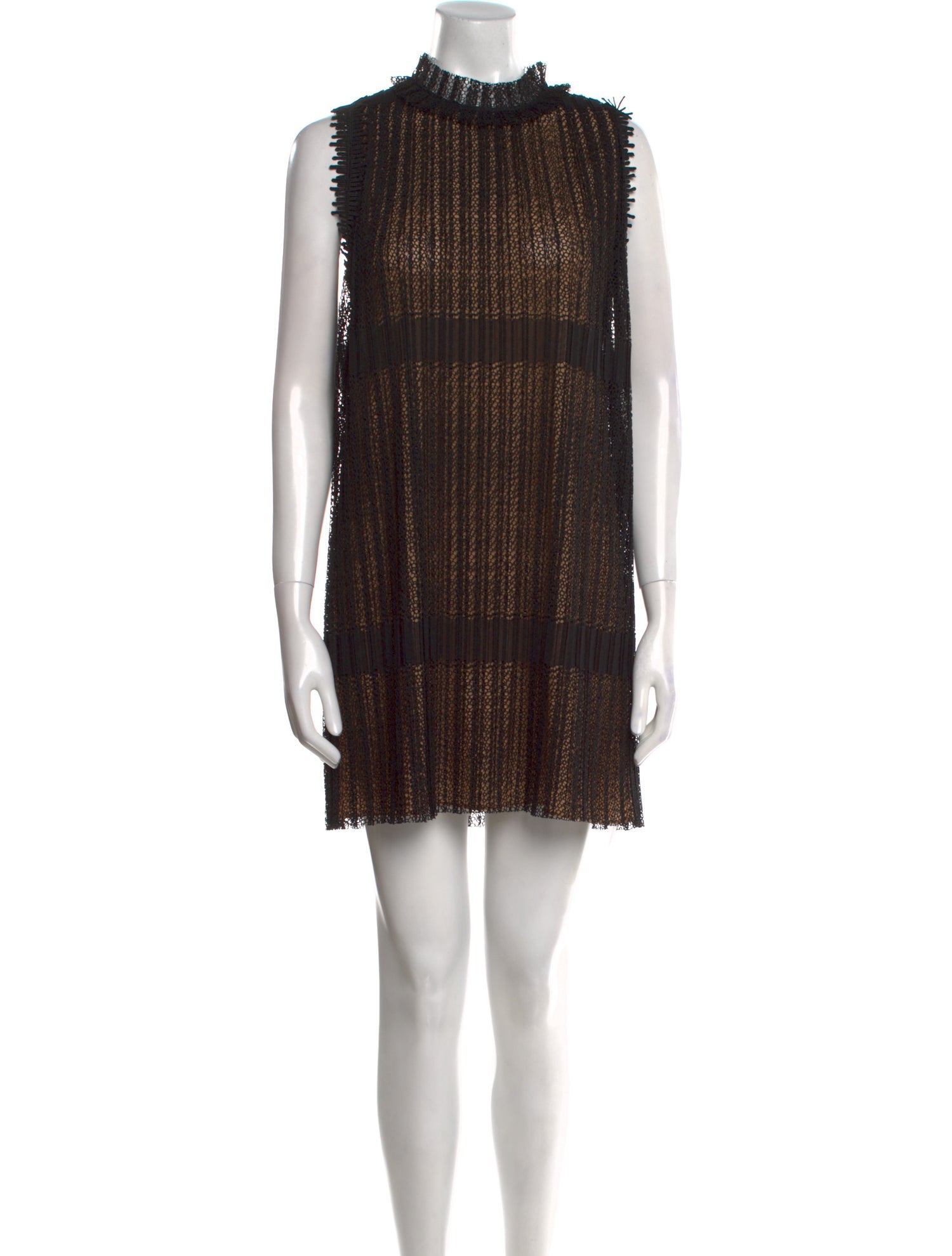 Alexis Mock Neck Mini Dress