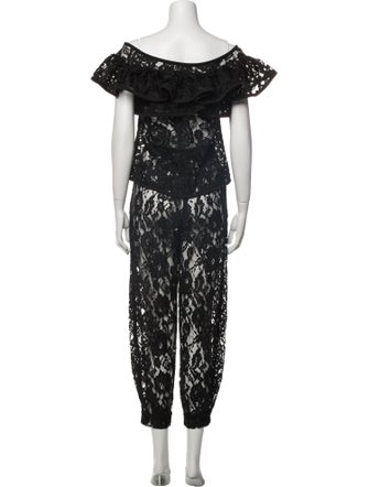 Alexis Lace Pattern Pant Set