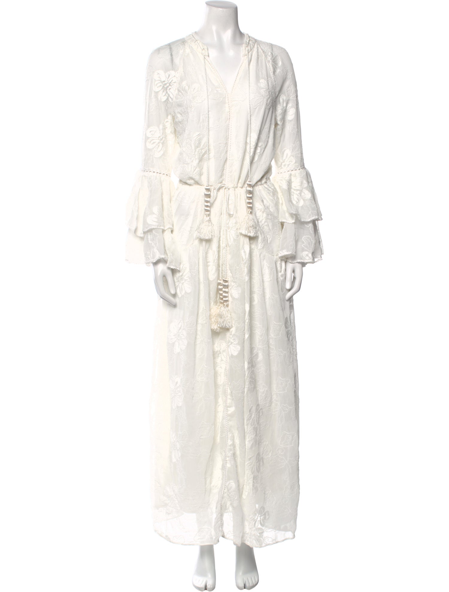 Alexis V-Neck Long Dress w/ Tags