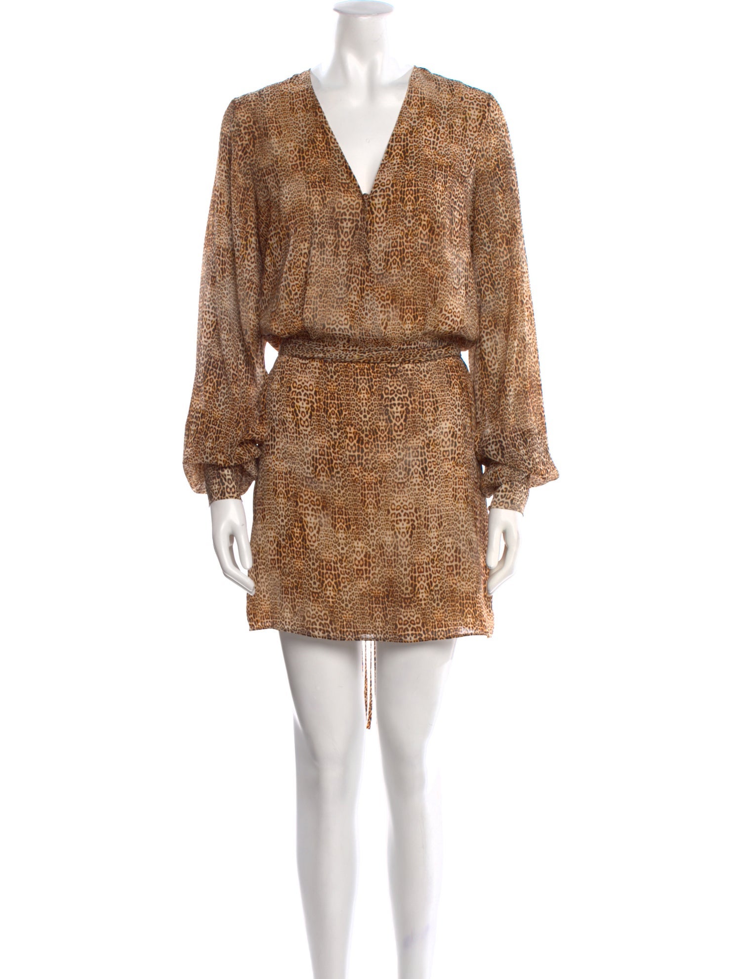 Alexis Animal Print Mini Dress