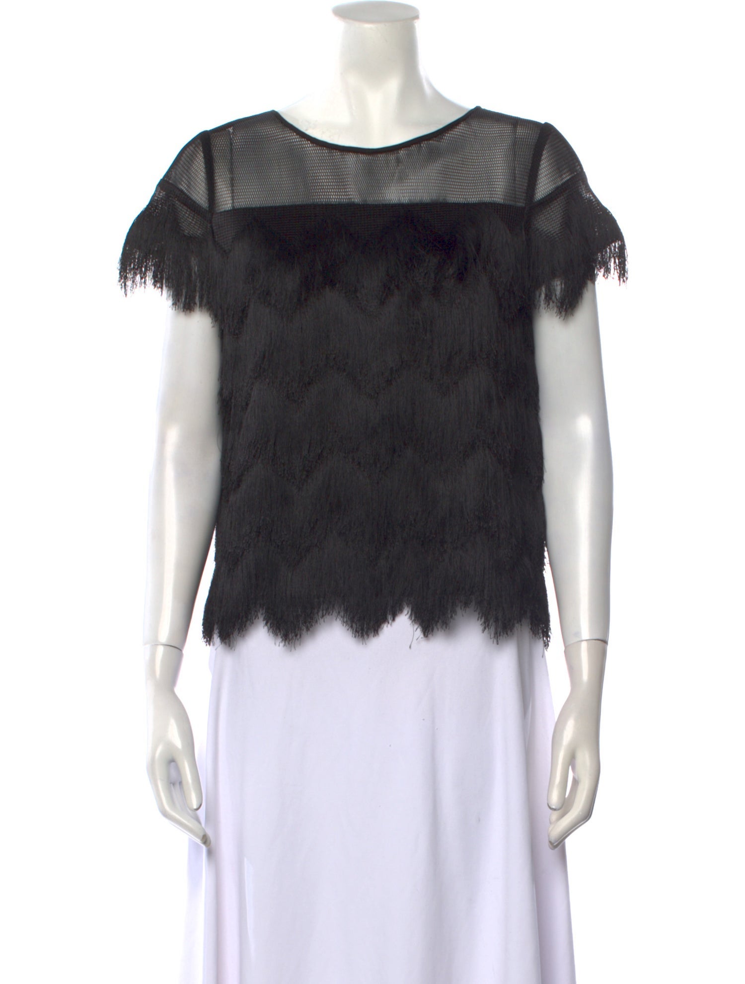 Alexis Bateau Neckline Short Sleeve Blouse