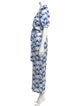 Alexis Printed V-Neck Jumpsuit