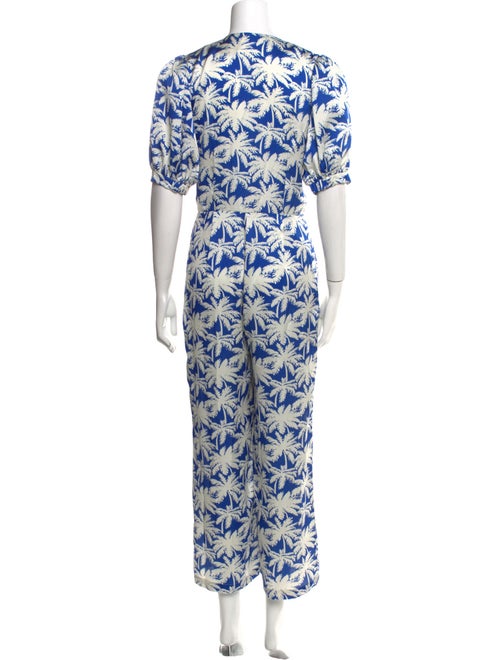 Alexis Printed V-Neck Jumpsuit