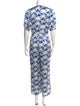 Alexis Printed V-Neck Jumpsuit