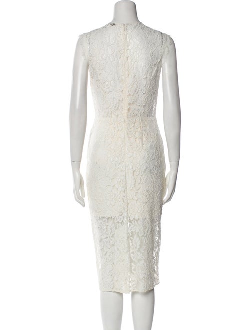 Alexis Lace Pattern Midi Length Dress