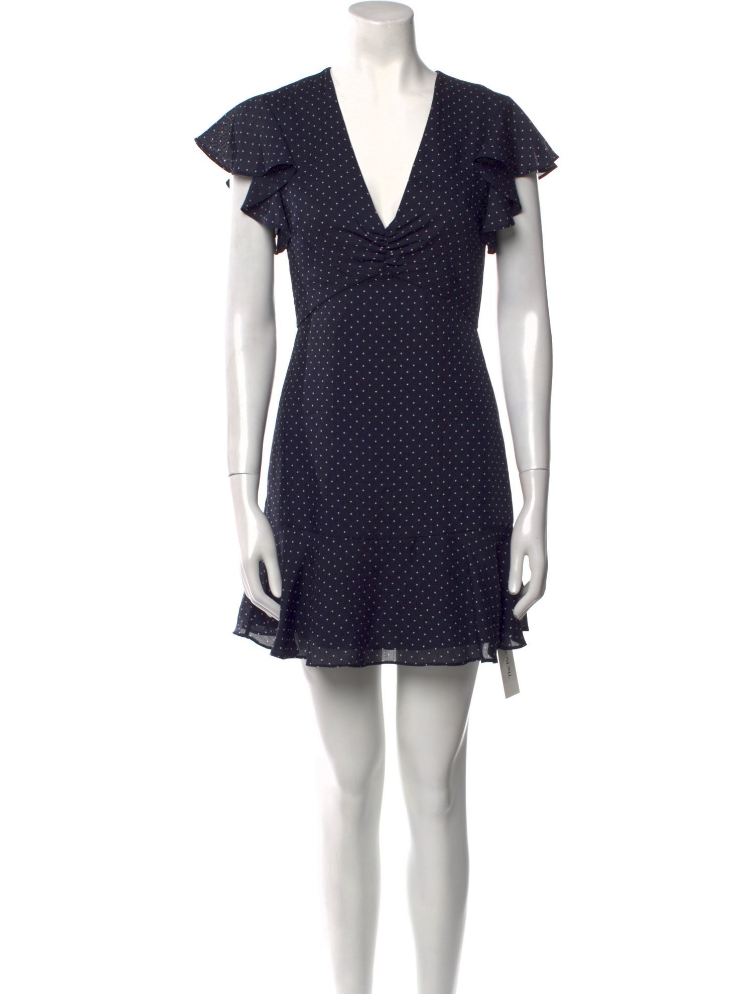 Alexis Polka Dot Print Mini Dress