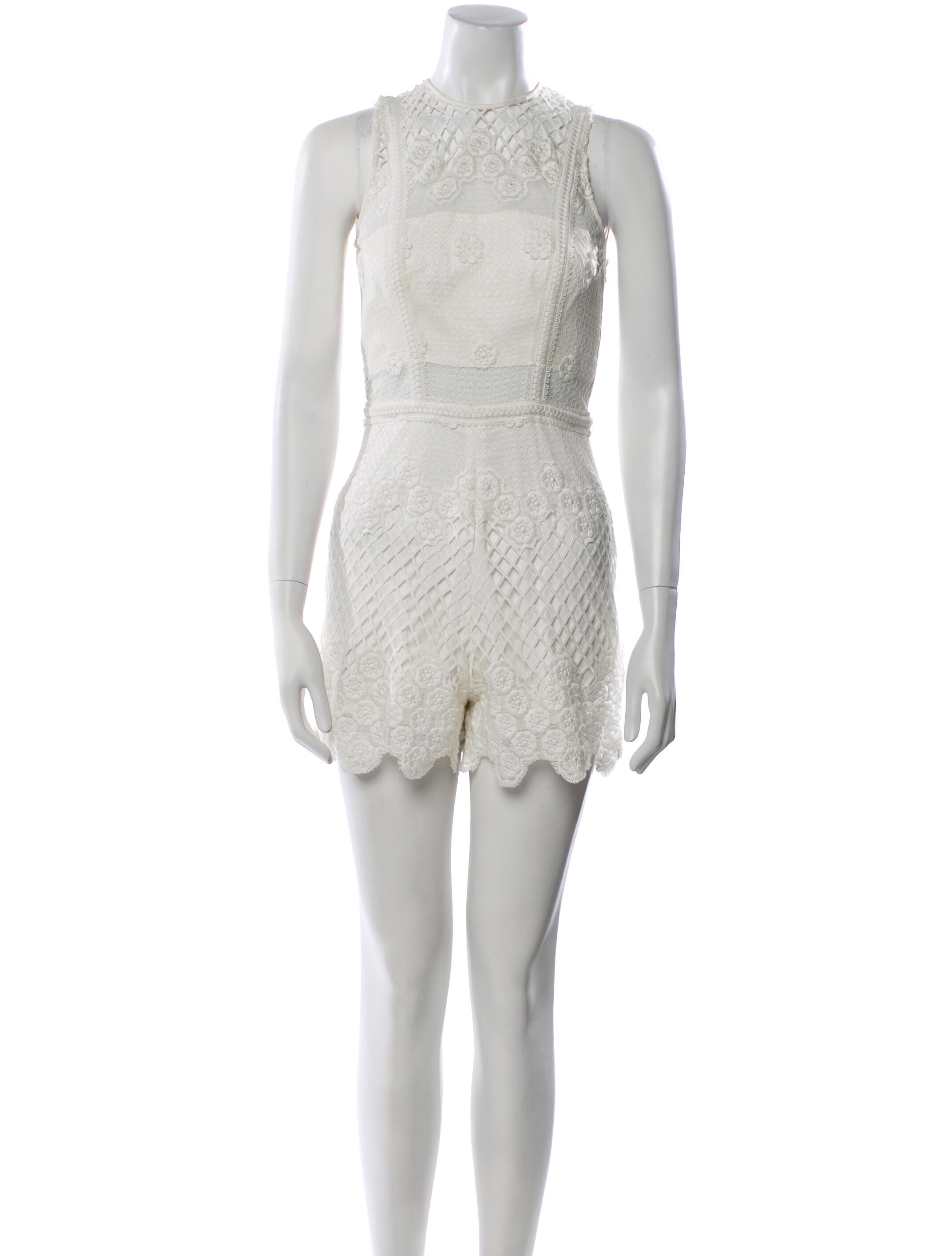 Alexis Crew Neck Romper