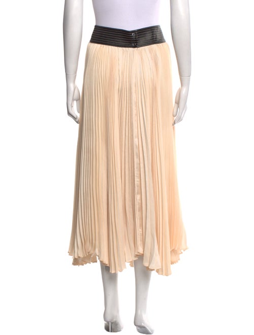 Alexis Colorblock Pattern Midi Length Skirt