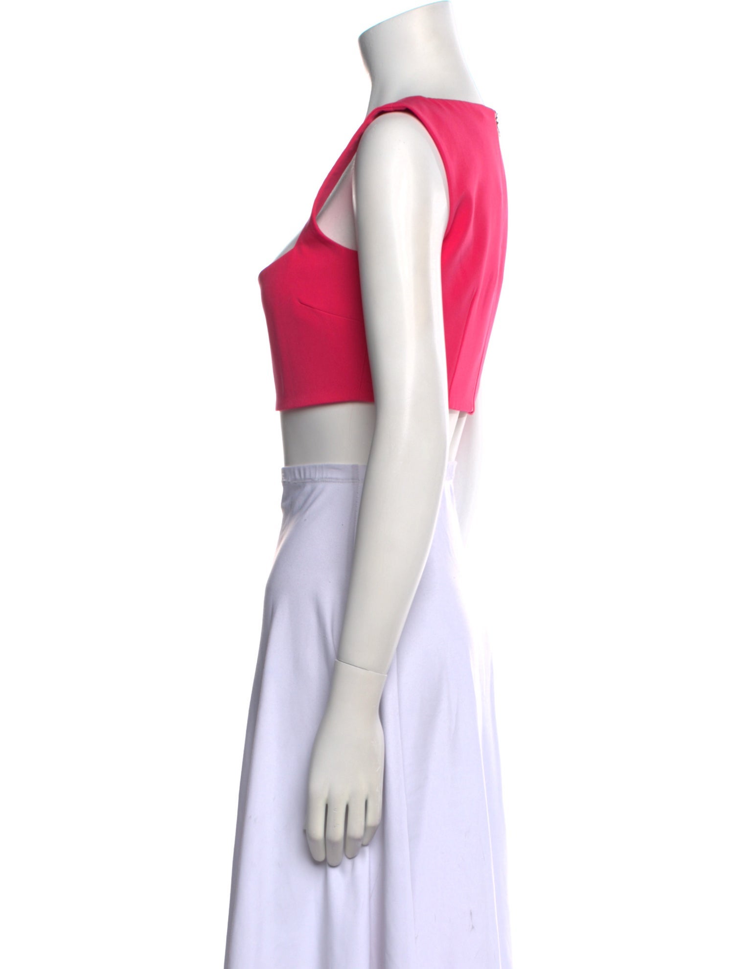 Alexis Square Neckline Sleeveless Crop Top w/ Tags