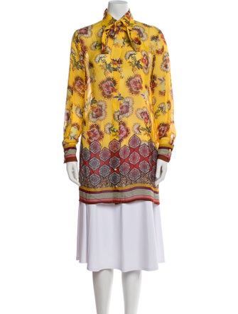 Alexis Printed Long Sleeve Tunic