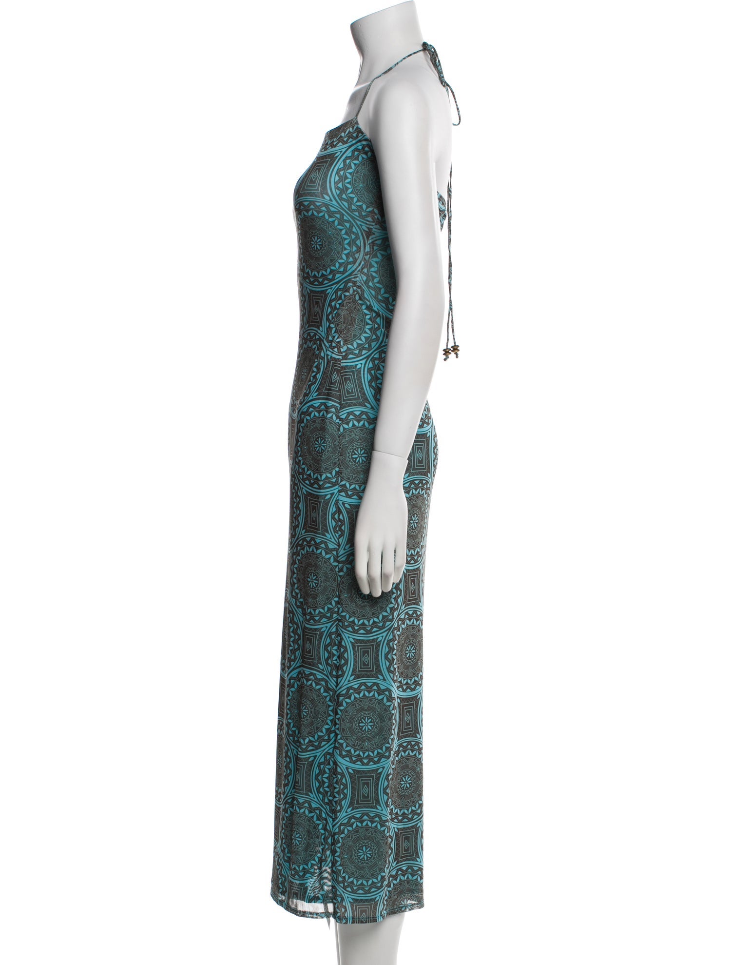 Alexis Printed Midi Length Dress