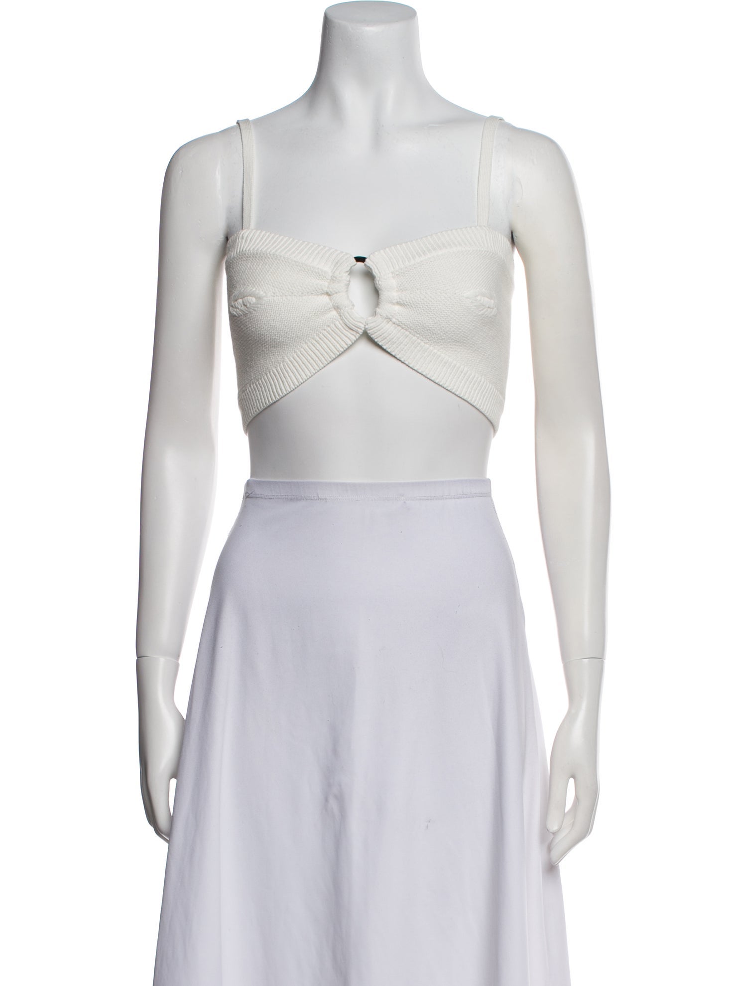 Alexis Square Neckline Sleeveless Crop Top