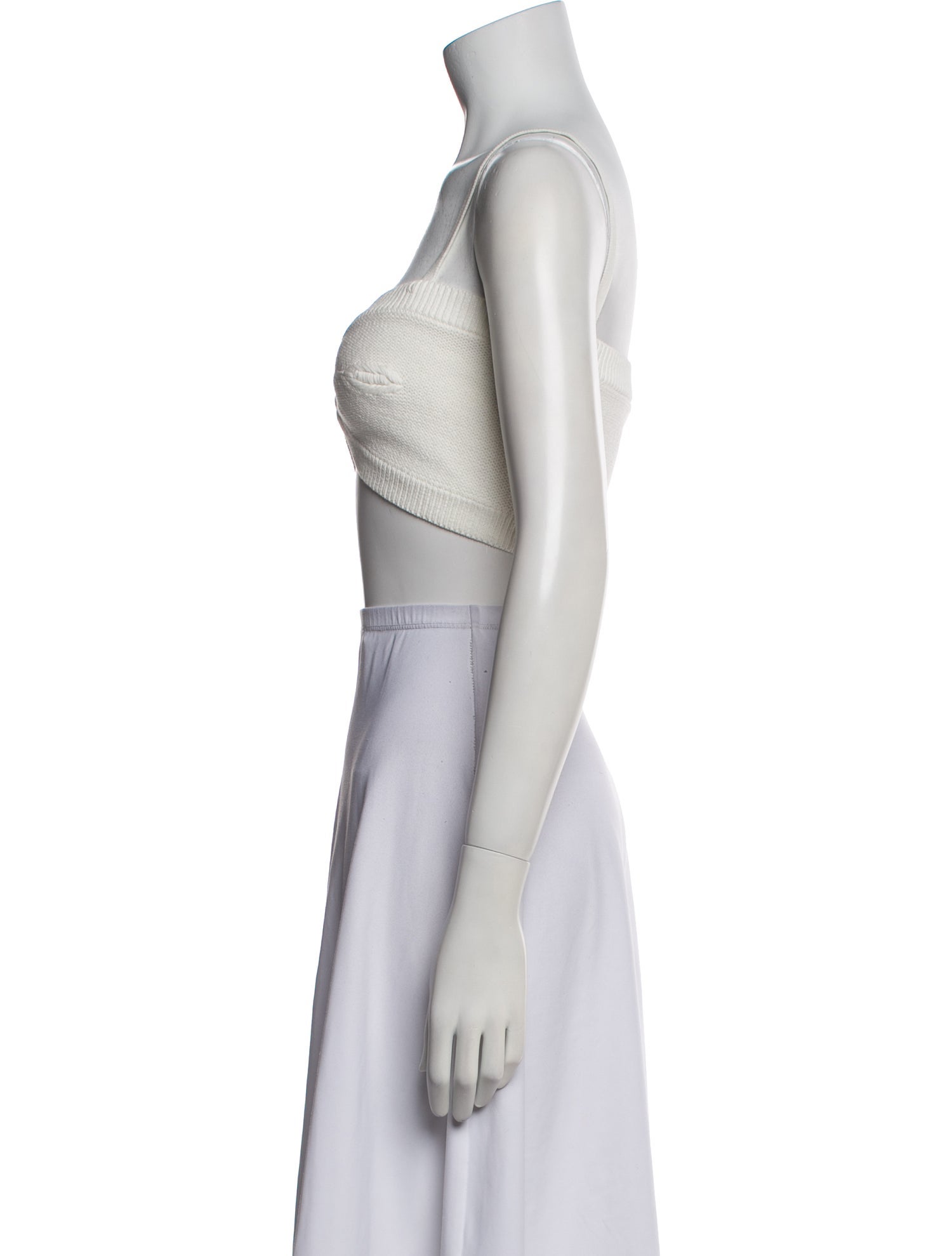 Alexis Square Neckline Sleeveless Crop Top