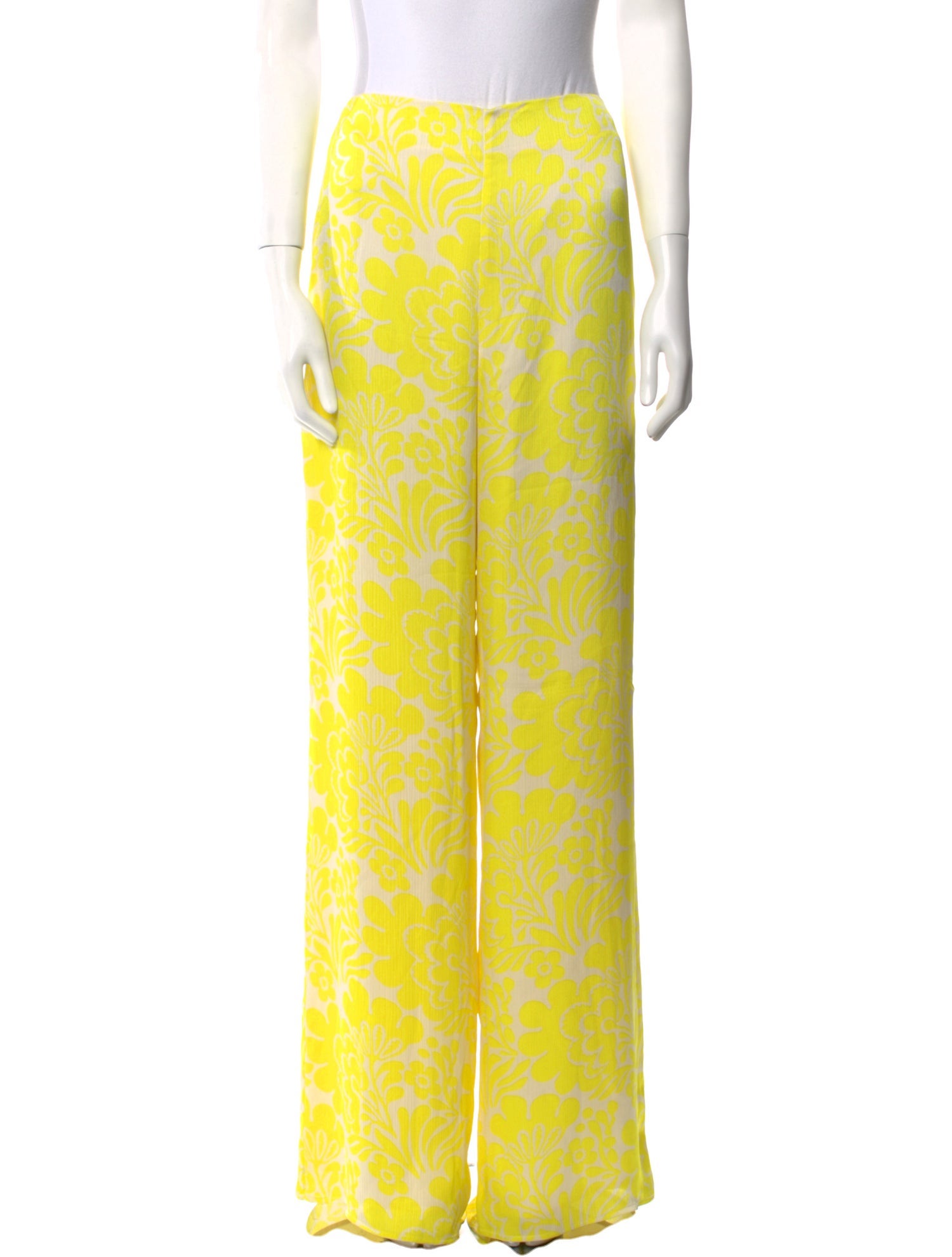 Alexis Floral Print Wide Leg Pants